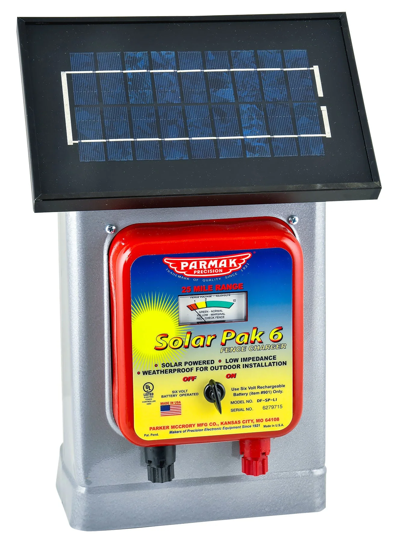 Parmak Solar-Pak 6  Fence Charger - Image 1