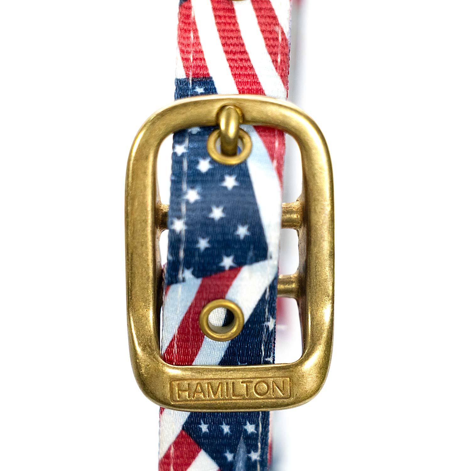 Patriotic Flag Foal Horse Halter – 3/4" Adjustable Nylon Halter - Image 3