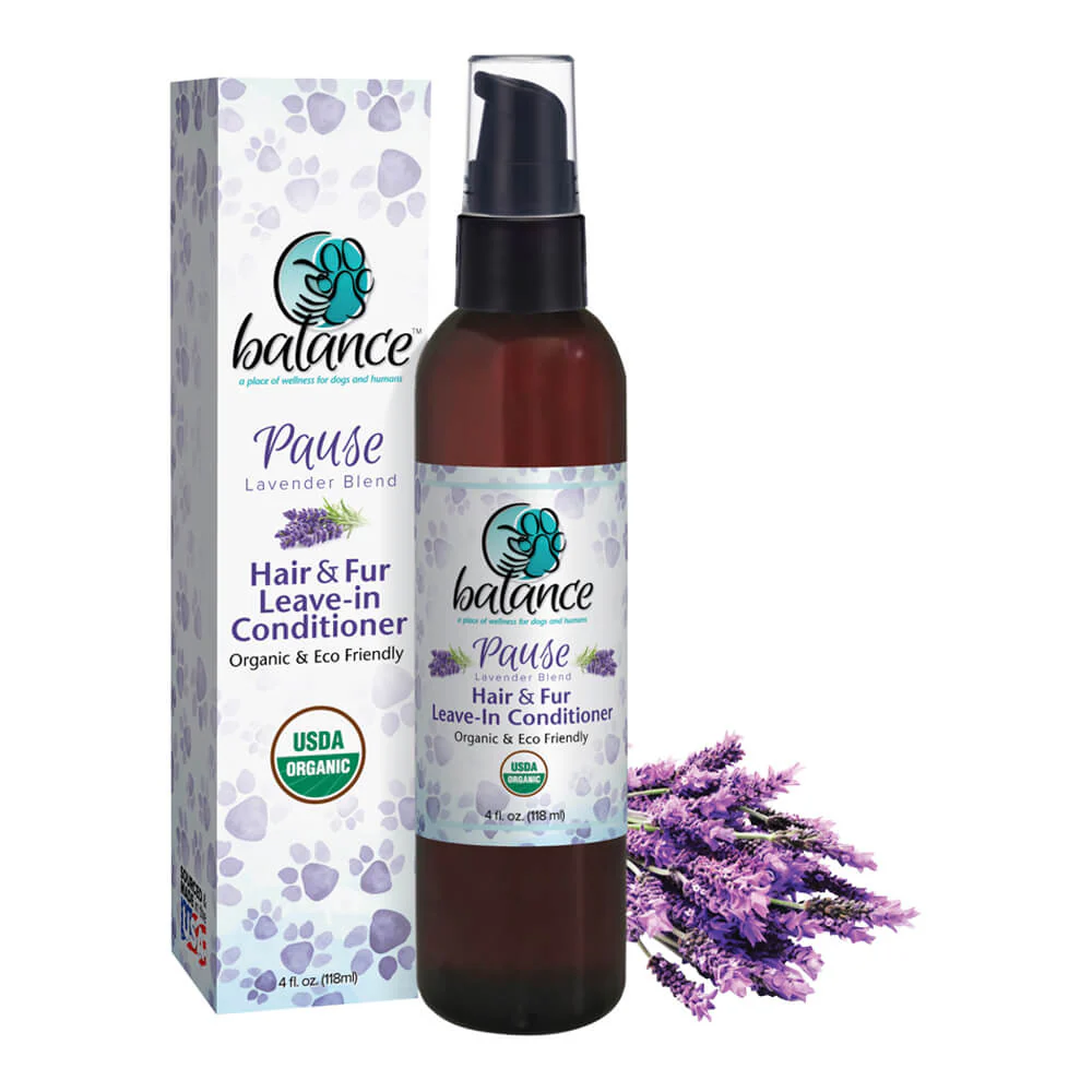 Pause-Organic Hair & Fur Leave-In Conditioner, 4 oz - Image 1