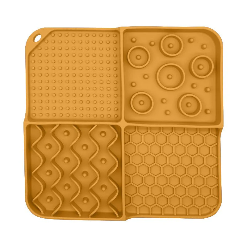 Paw Puzzle Silicone Slow Feeding Mat - Image 1