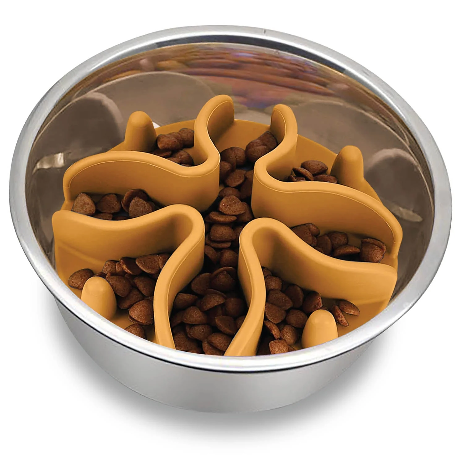 Paw Puzzle Slow Feeder Dog Bowl Insert - Image 2