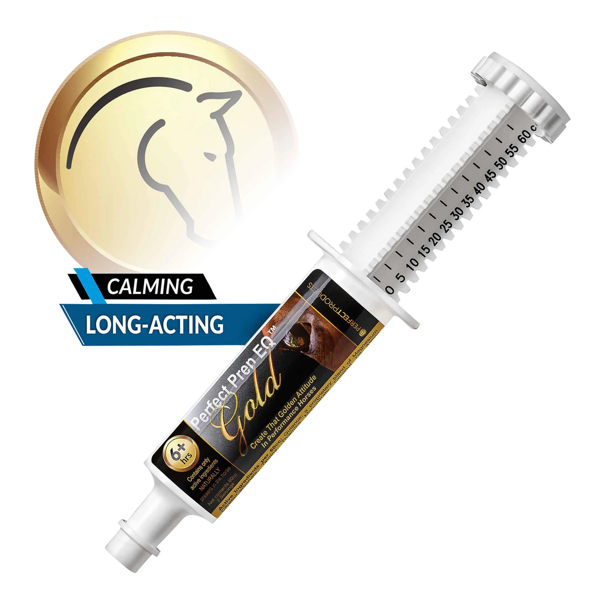 Perfect Prep EQ Gold Paste for Performance Horses, 60 ml - Image 2