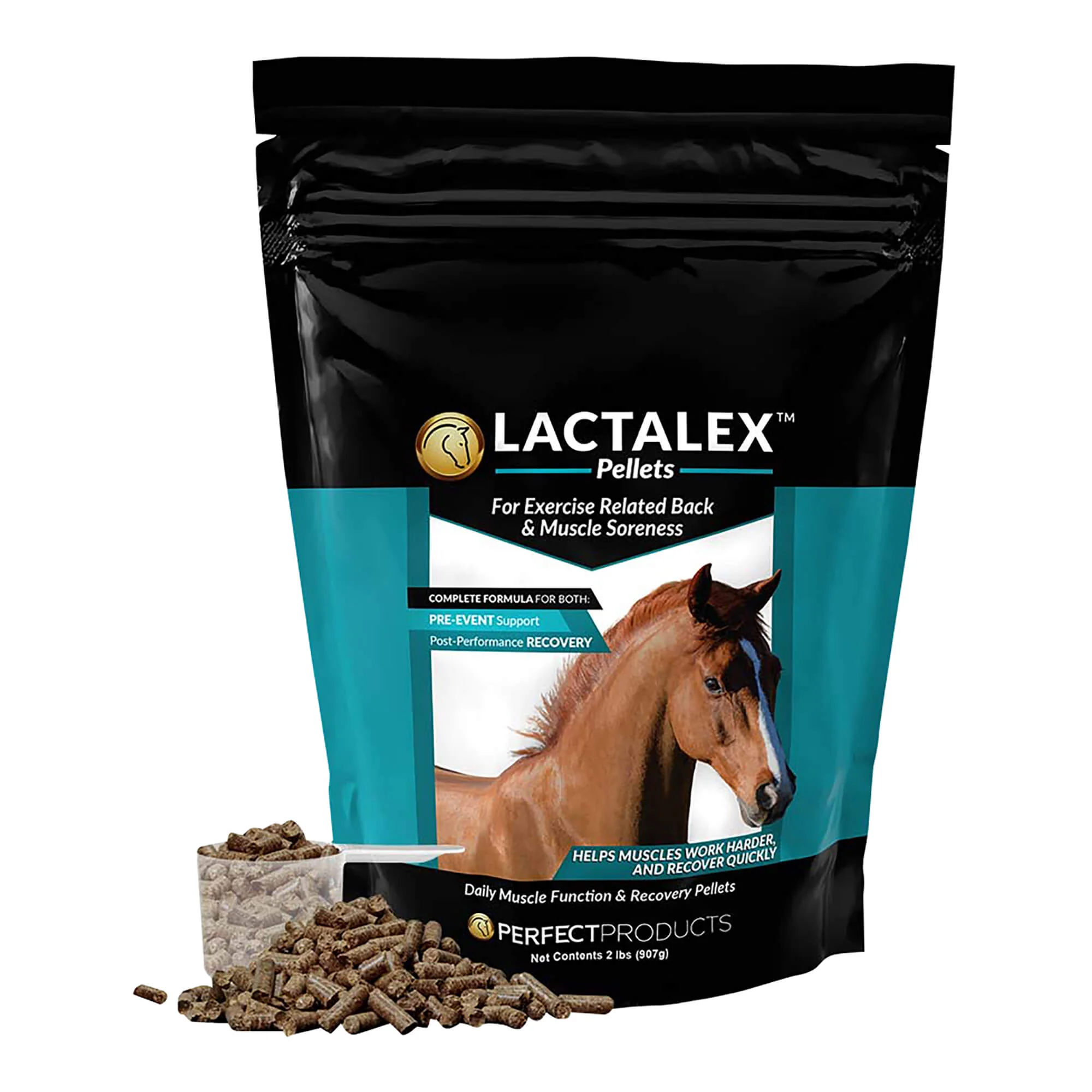 Perfect Prep EQ Lactalex Muscle Support Horse Supplement Pellets - Image 1