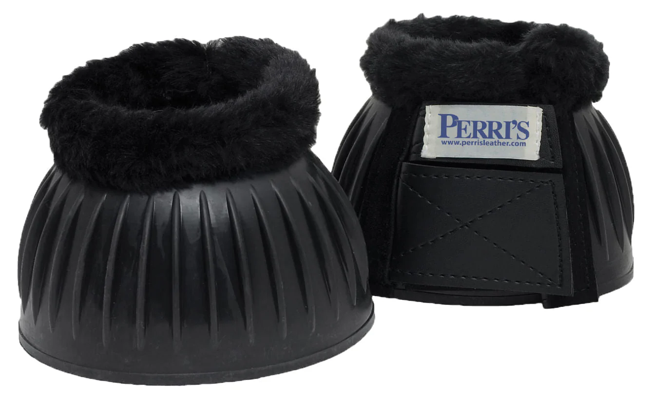 Perri's Fleece Ribbed Bell Boots - Image 1
