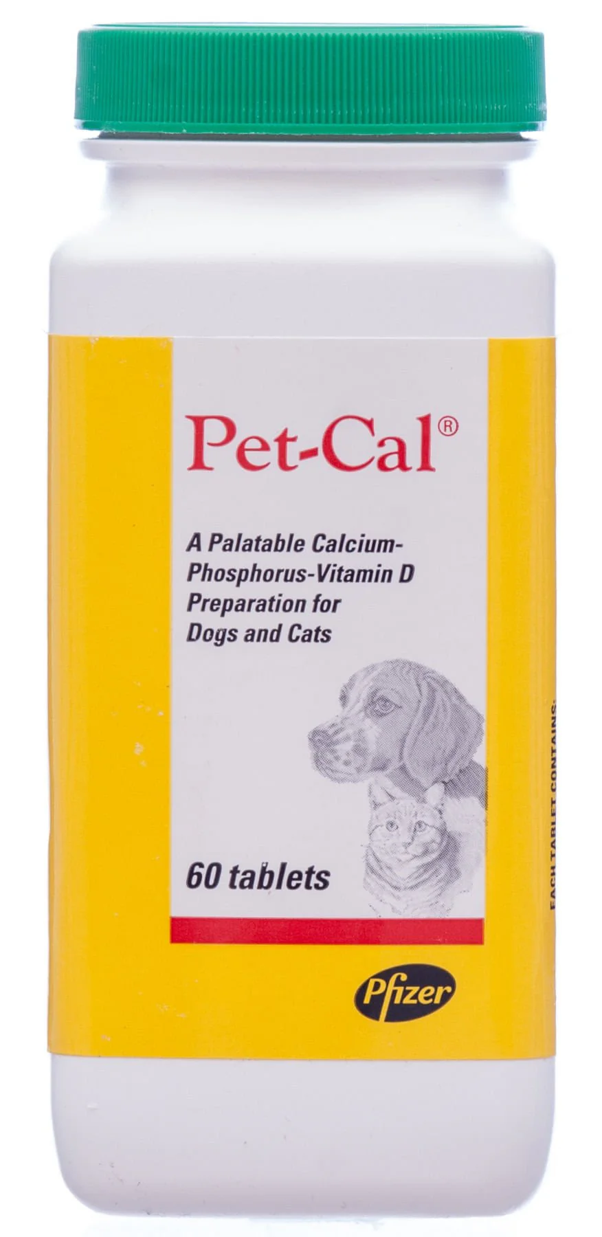 Pet-Cal Tablets, 60 ct - Image 1