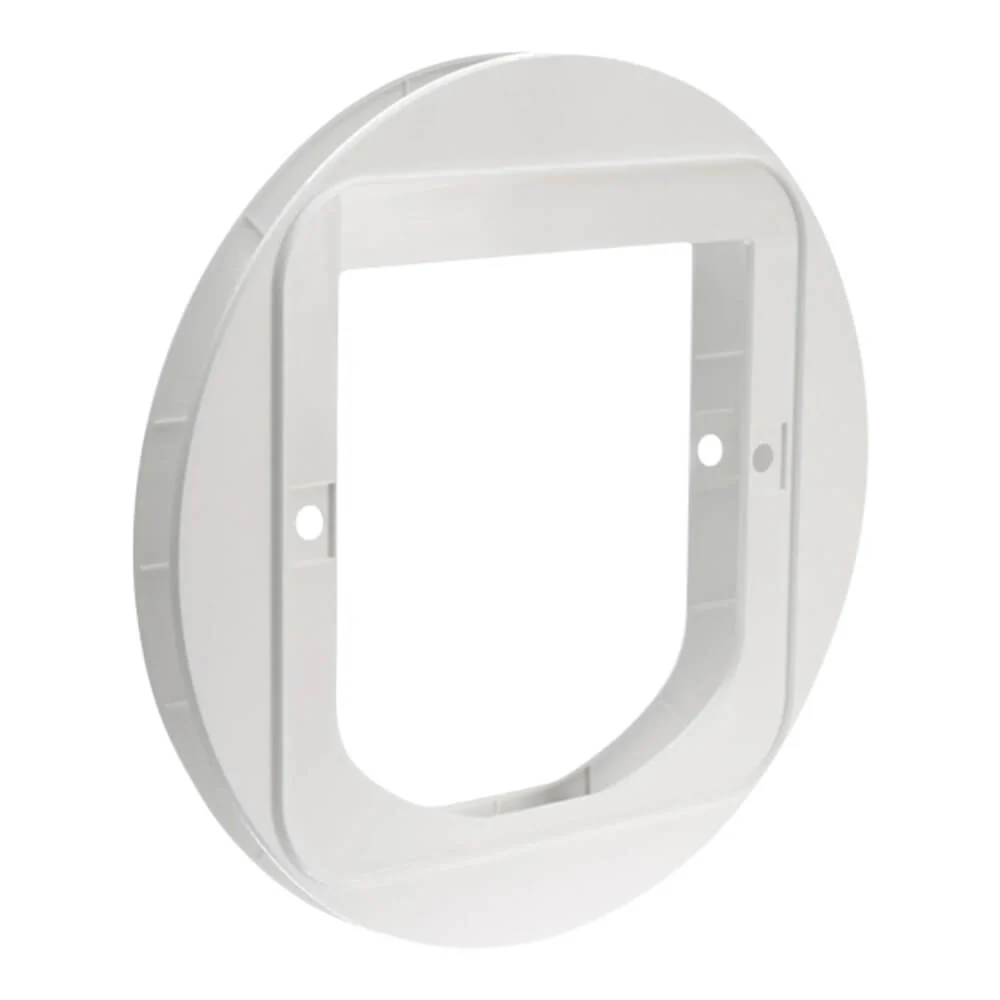 Pet Door Mounting Adapter White - Image 1