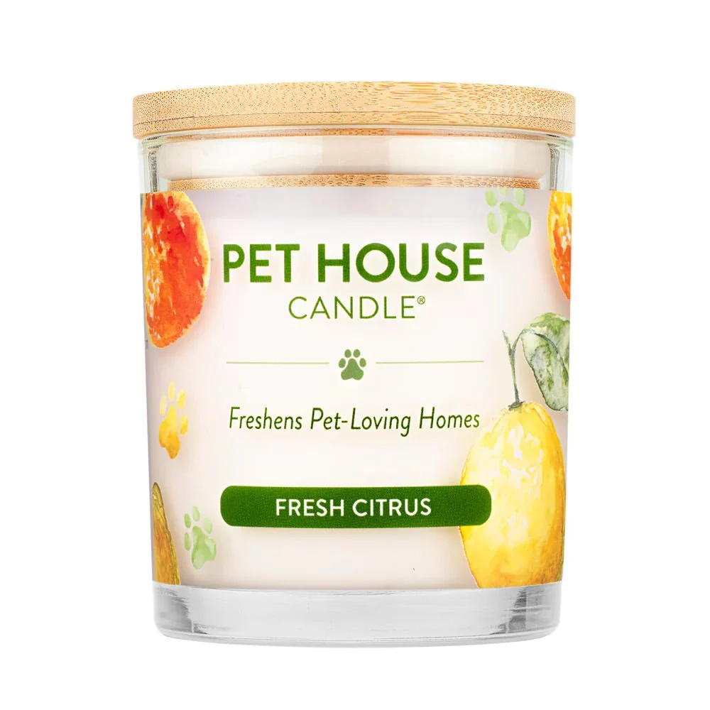 Pet House Pet Odor Candle – Pet Odor Eliminating, Non-Toxic, Long-Lasting, Hand-Poured in USA - Image 1