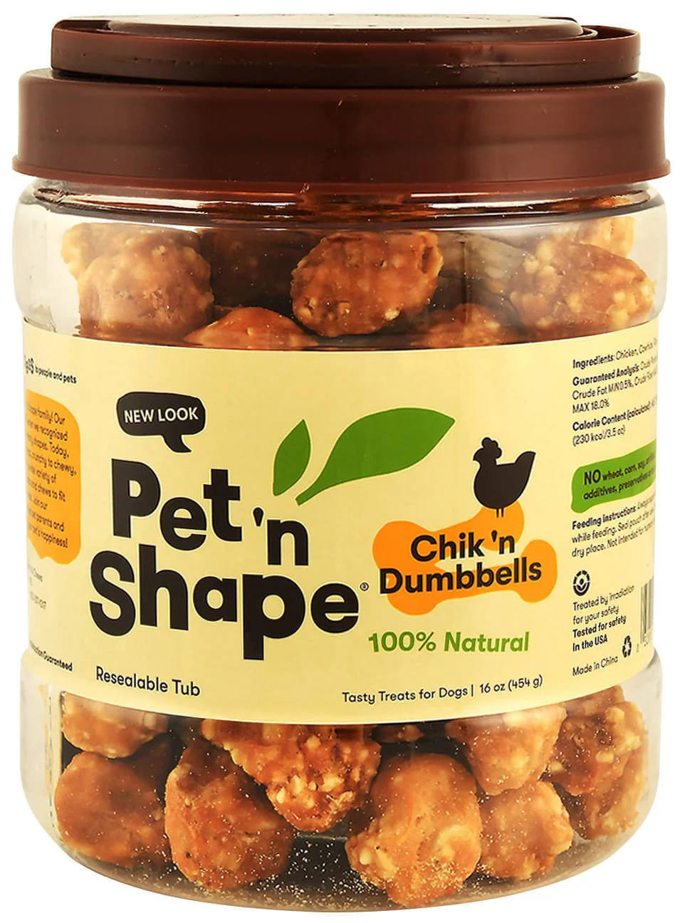 Chik 'n Rice Dumbbells 100% Natural Munchie Stick Dog Treat - Image 1