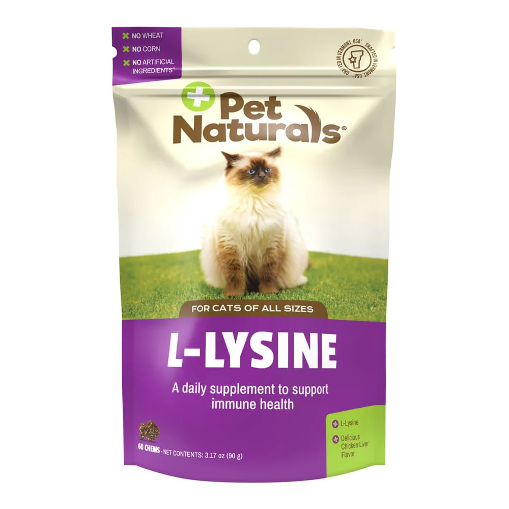 Pet Naturals L-Lysine Chews for Cats, 60 ct - Image 1