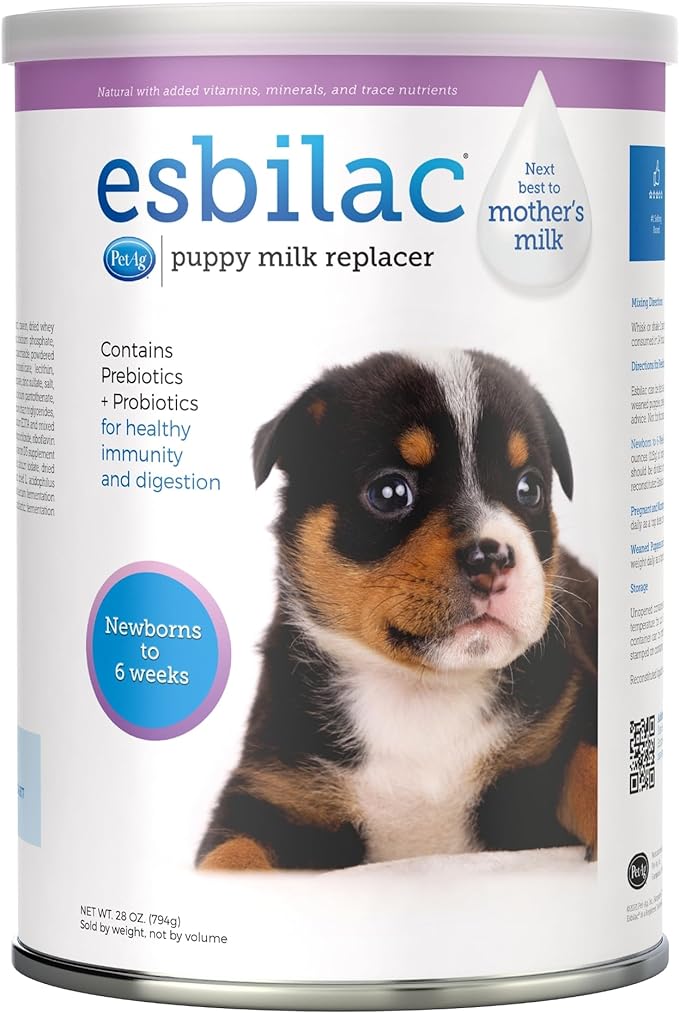 PetAg Esbilac Puppy Milk Replacer – Powdered Formula for Orphaned Puppies - Image 1
