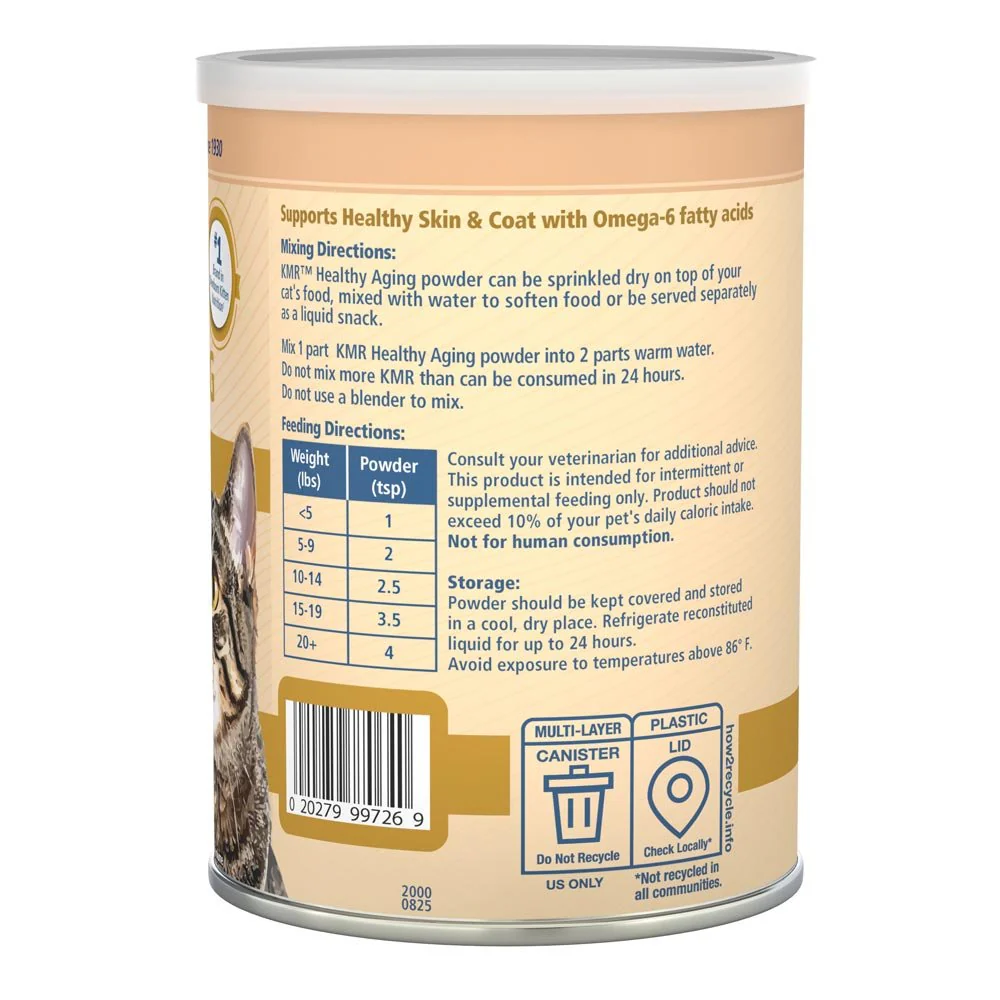 PetAg KMR Healthy Aging Powder for Adult & Senior Cats, 14 oz - Image 3