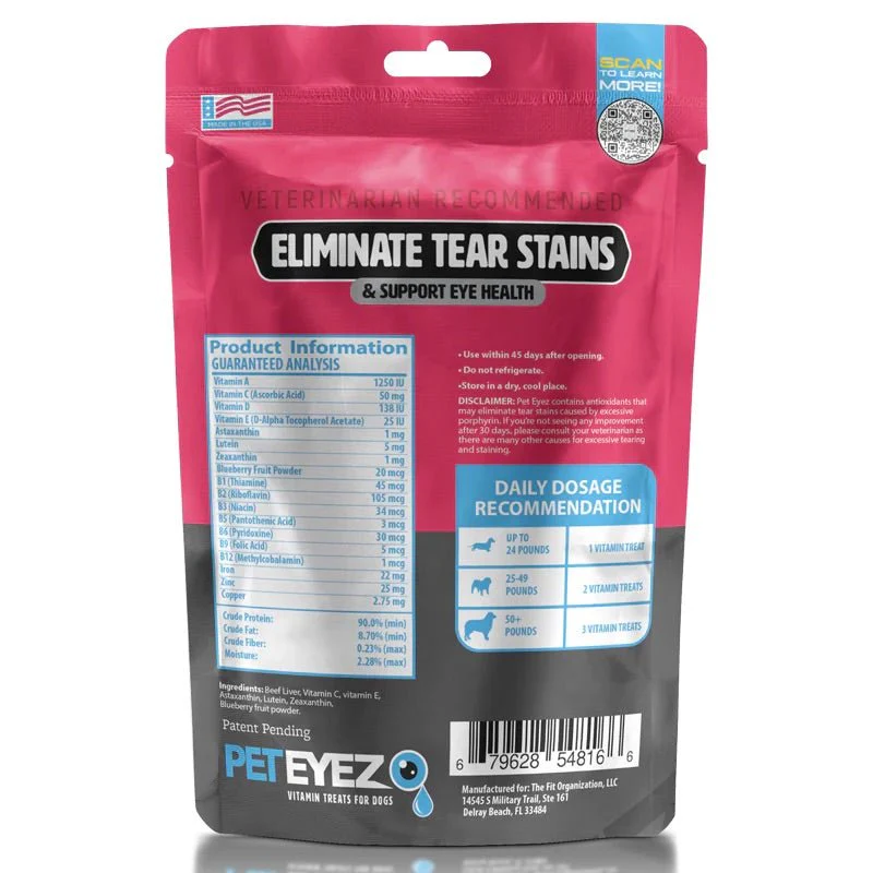 PetEyez Vitamin Treats for Dog Eye Health - Image 2