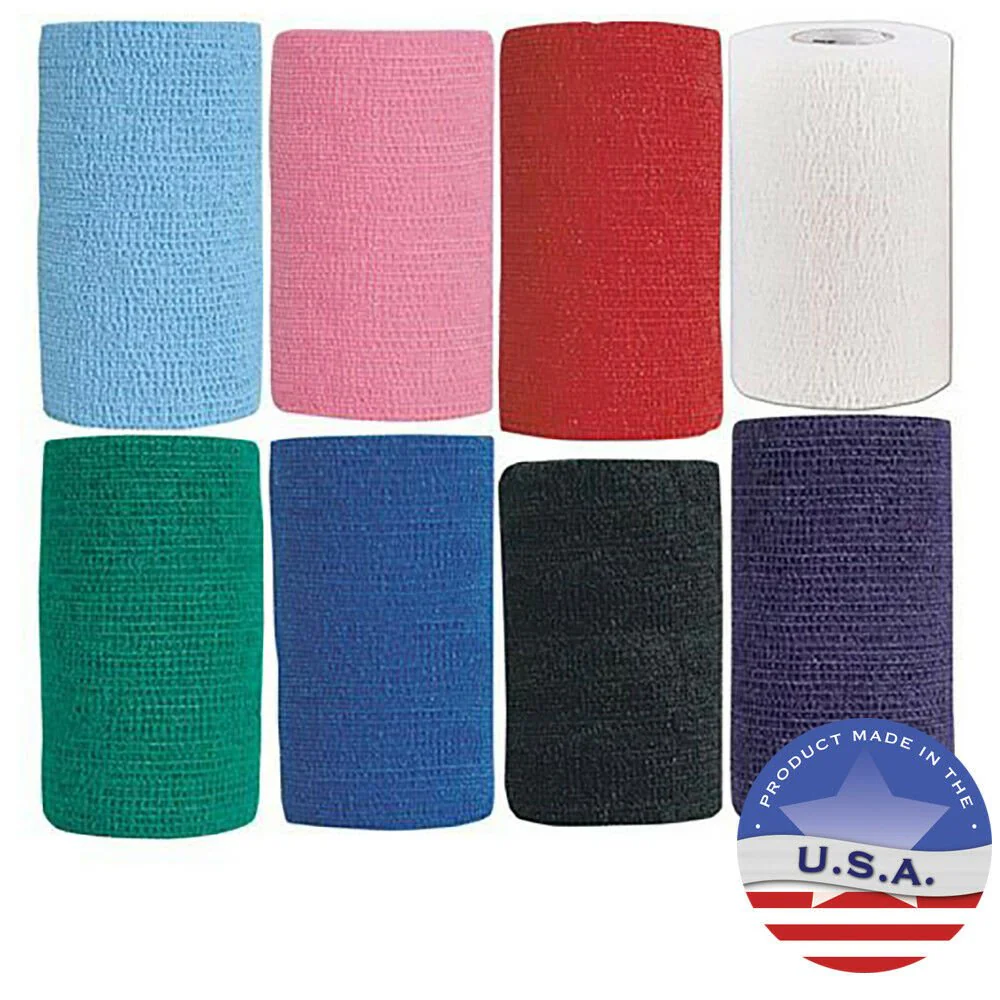 PetFlex Flex Bandage, 3" x 5 Yards, Self-Adhering Wrap for Dogs, Cats & Small Animals - Image 1