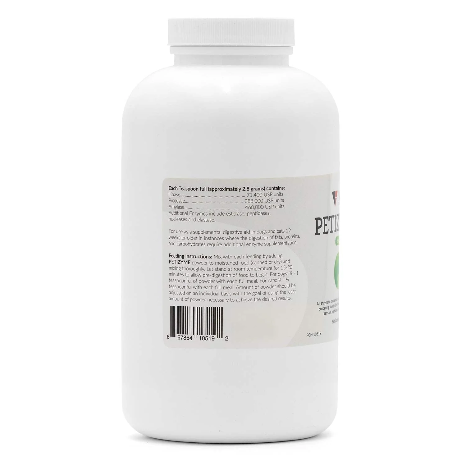 PETIZYME Digestive Aid Powder for Dogs and Cats, 12 oz - Image 2