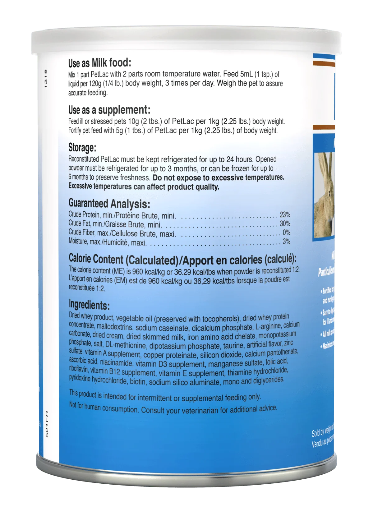 PetLac Milk Food Powder for Pets, 300g - Image 3