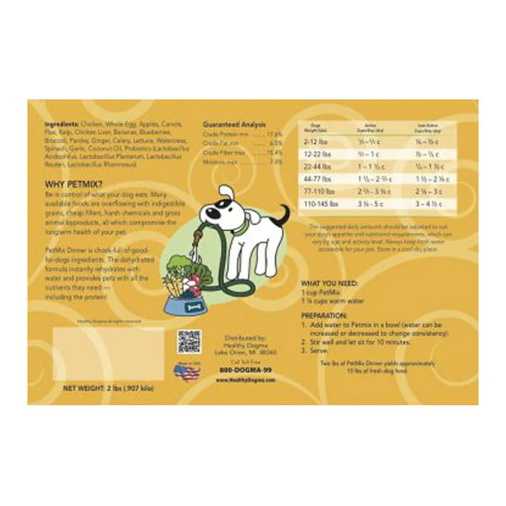 PetMix Chicken Dinner, 2 lb Bag - Image 2