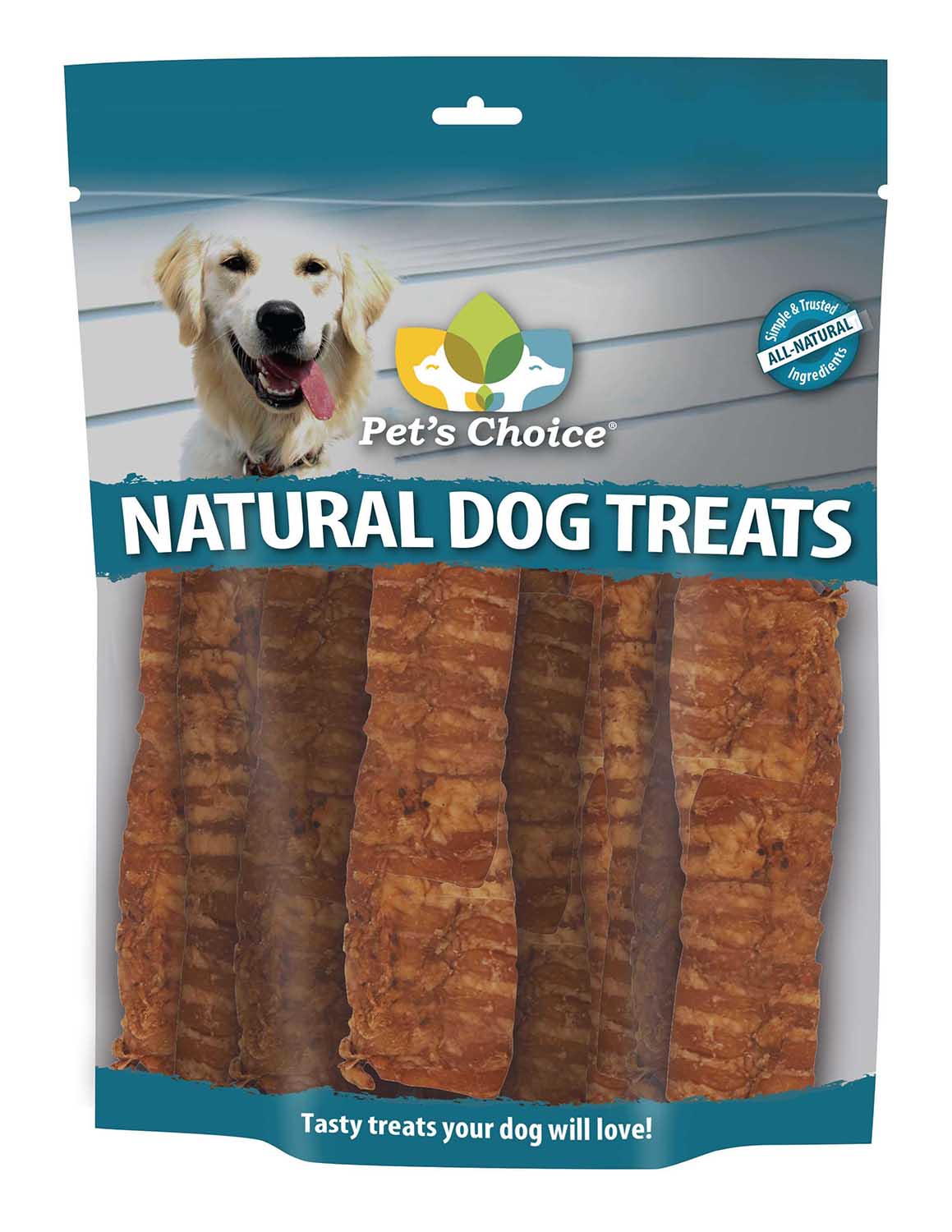 Pet's Choice Beef Trachea Dog Chews, 6" - Image 1