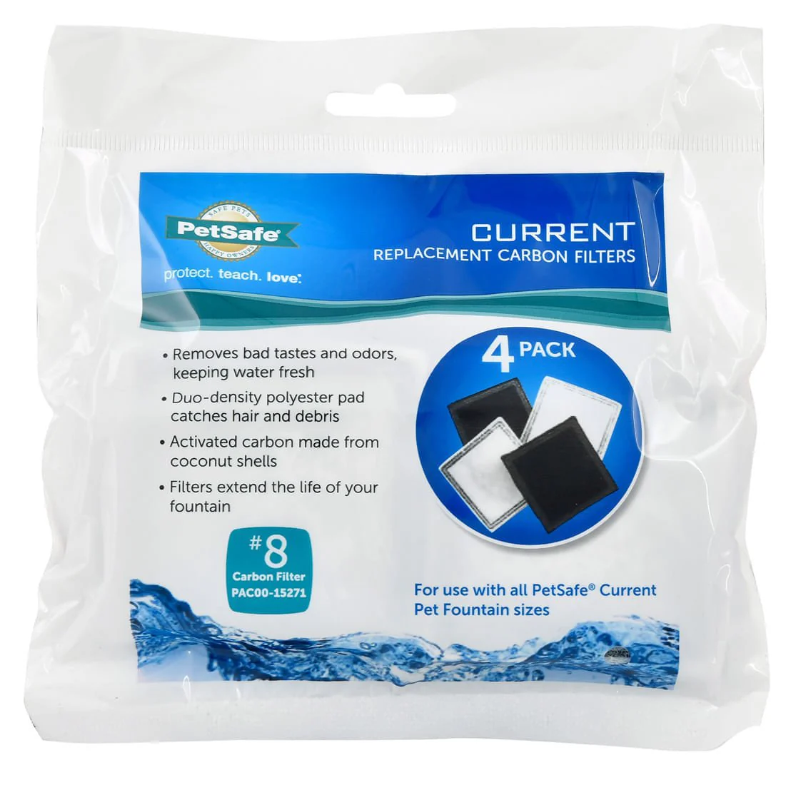 PetSafe Current Fountain Replacement Filters, 4 pk - Image 1