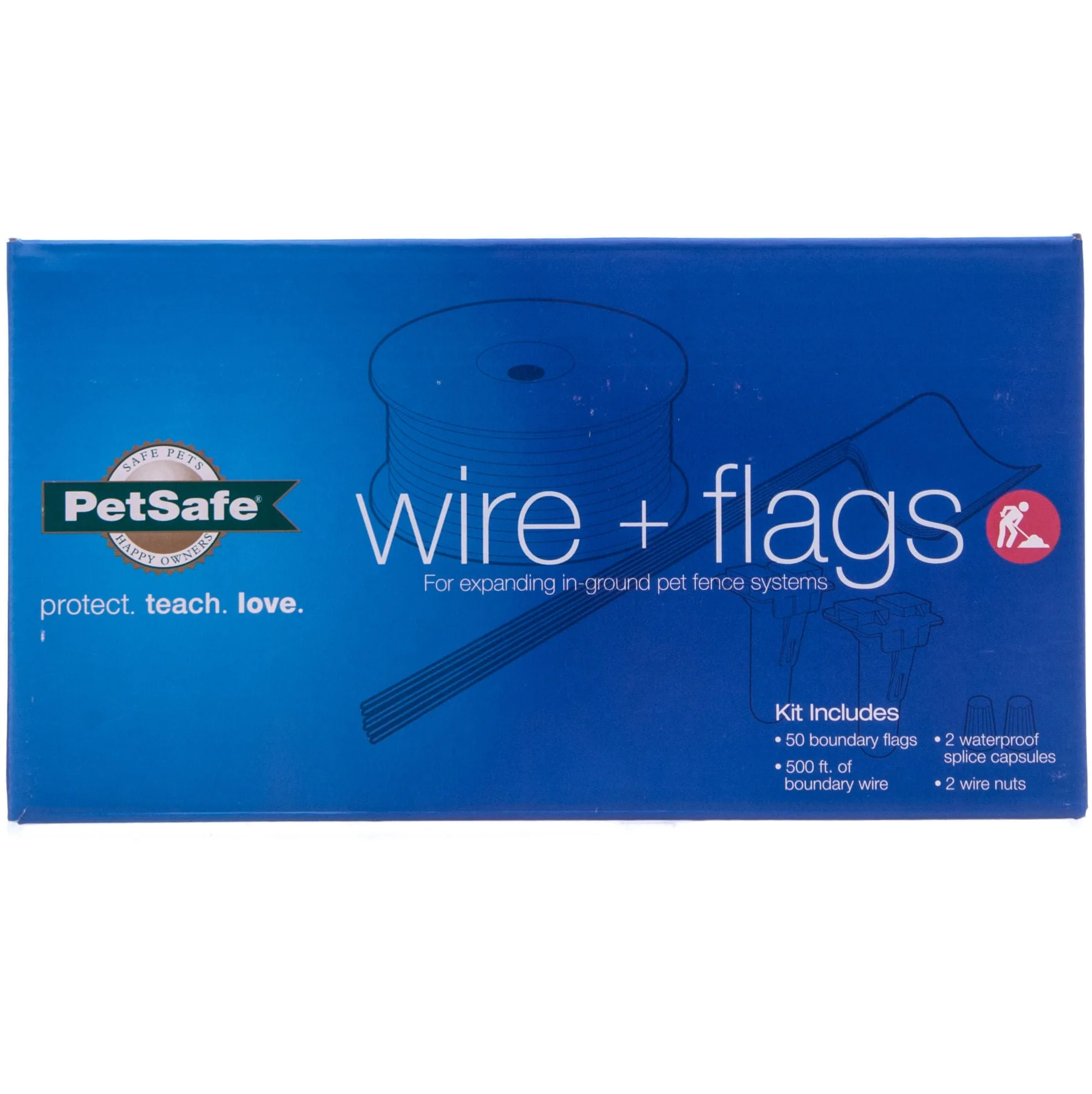 PetSafe Extra 500' Wire & 50 Boundary Flags - Image 1