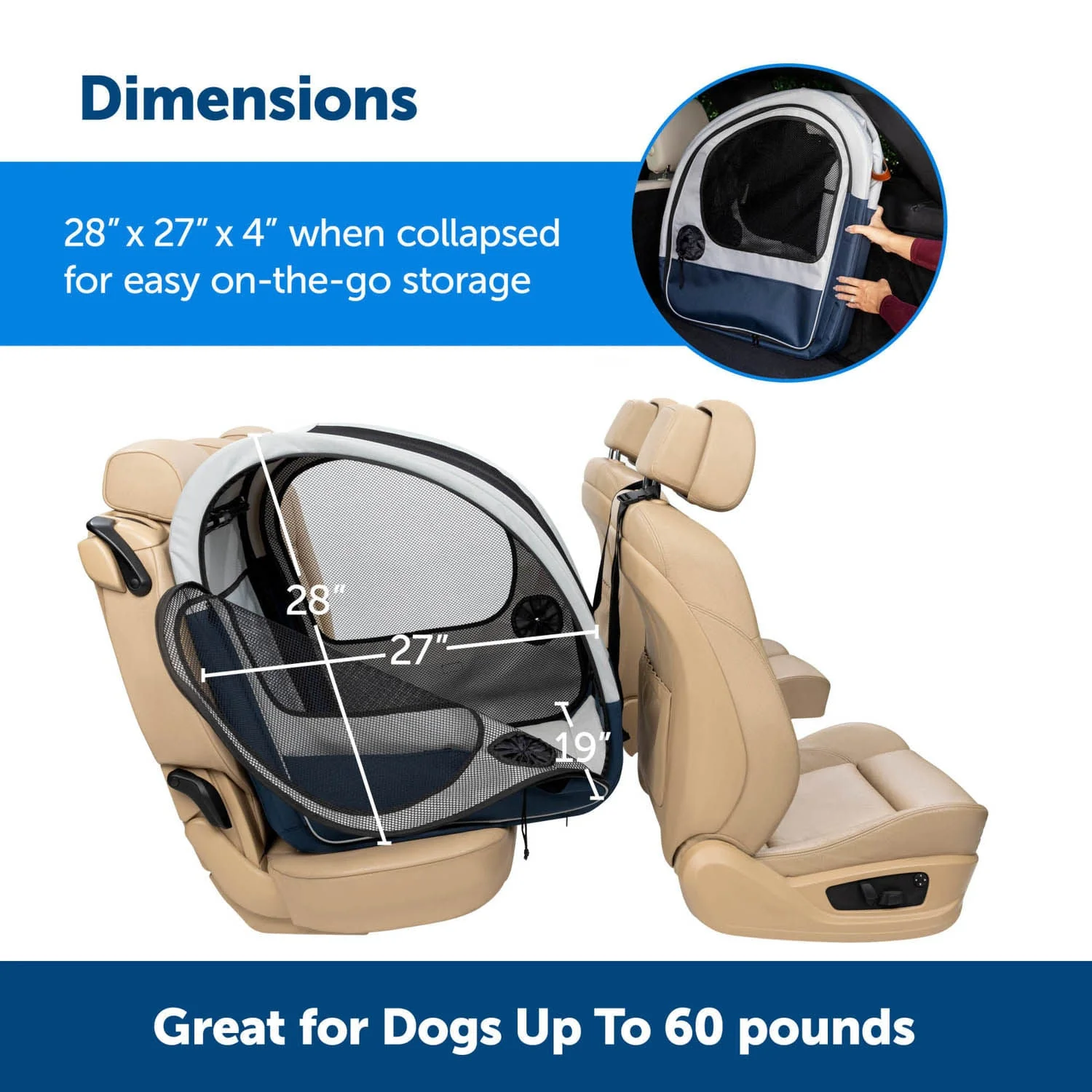 PetSafe Happy Ride Collapsible Travel Crate - Image 2