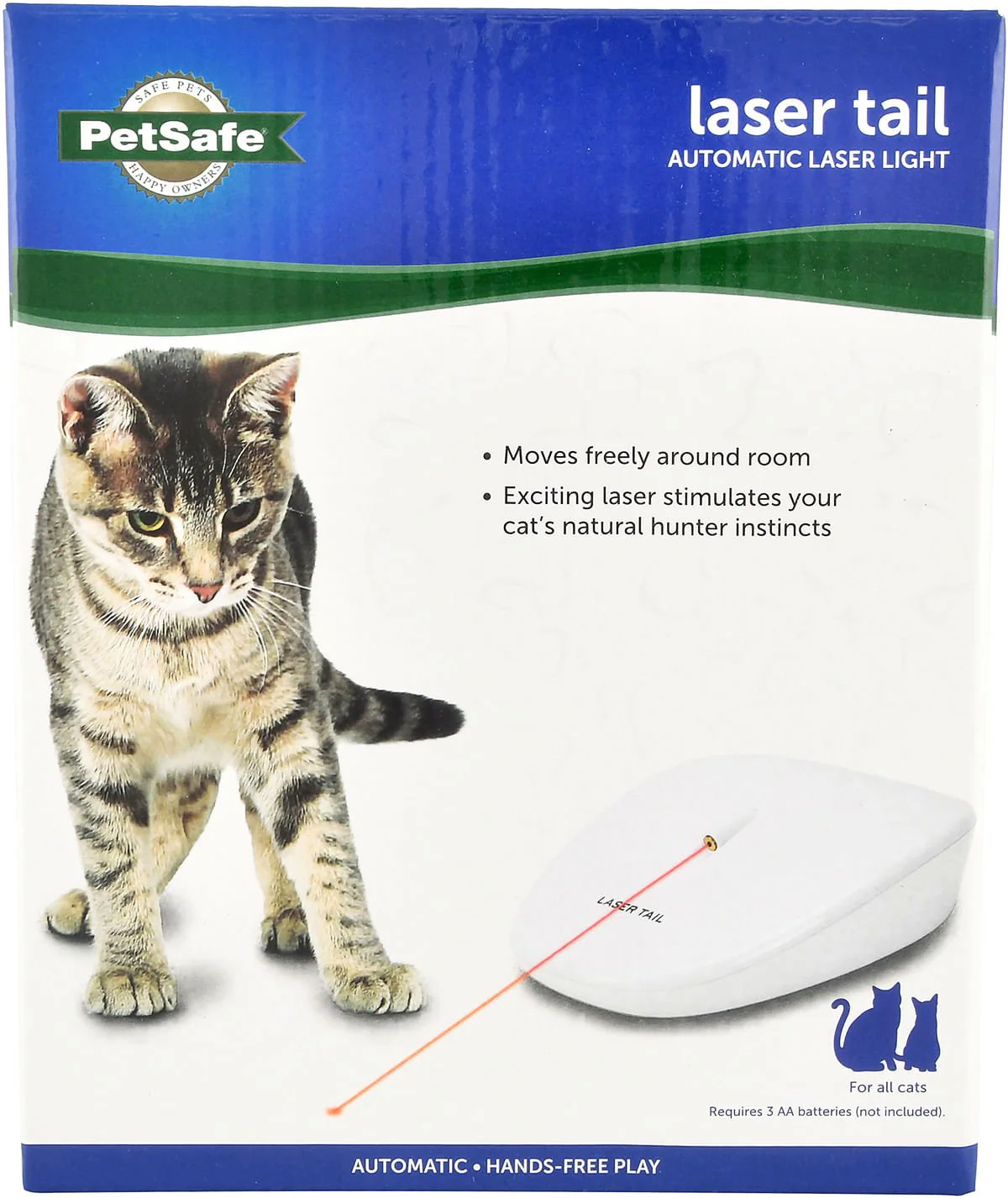 PetSafe Laser Tail Automatic Laser Light Cat Toy - Image 1