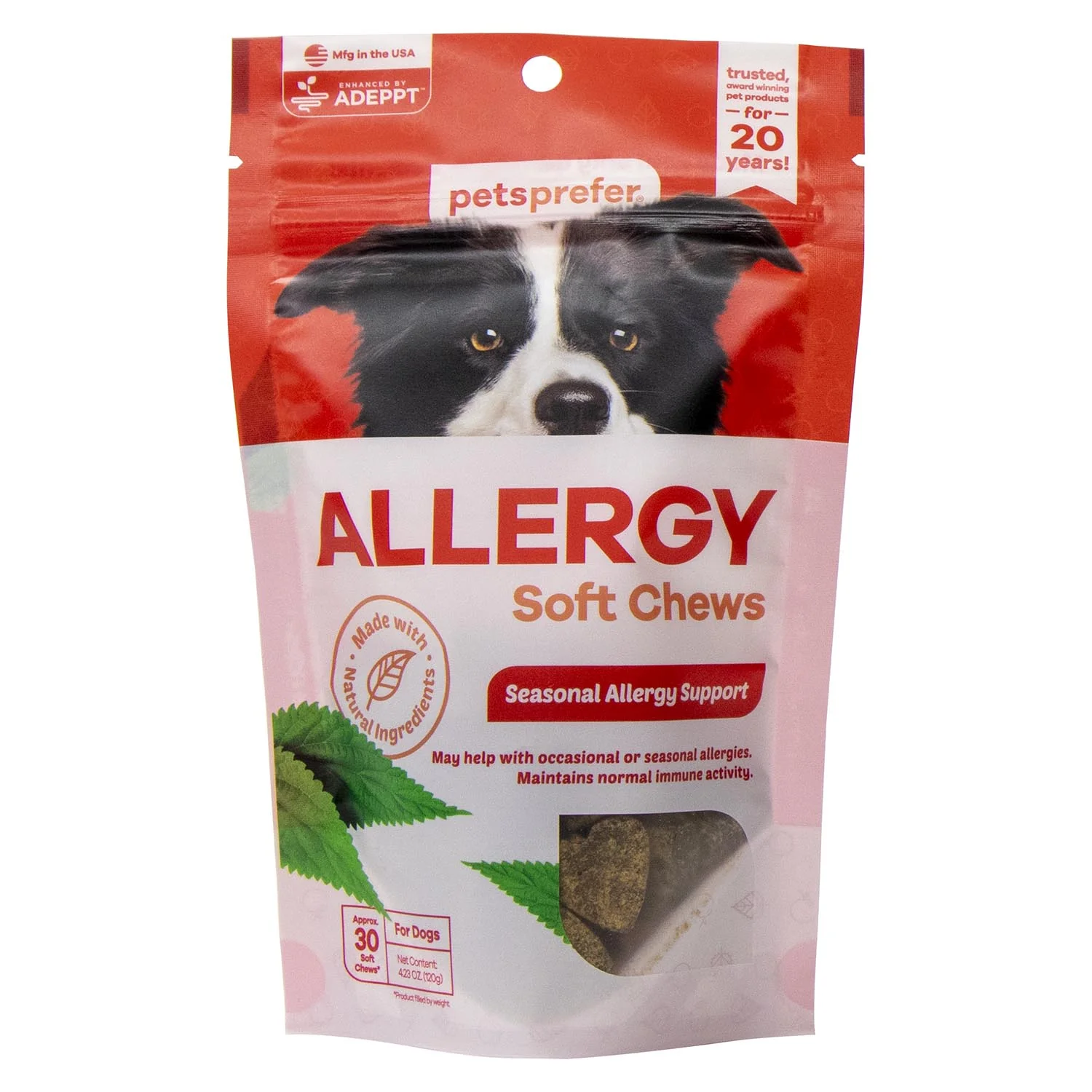 PetsPrefer Allergy Soft Chews with ADEPPT - Image 1