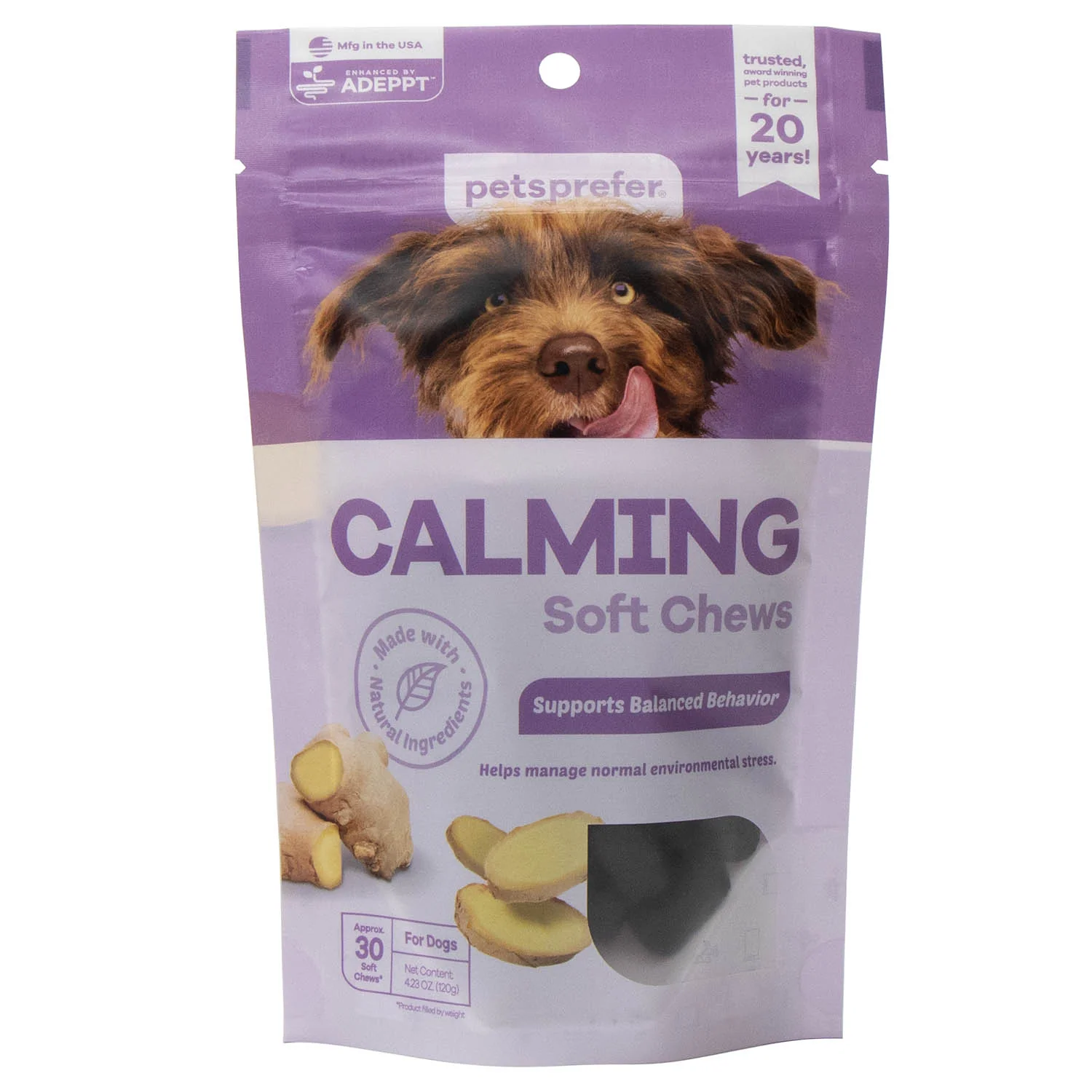PetsPrefer Calming Soft Chews with ADEPPT - Image 1