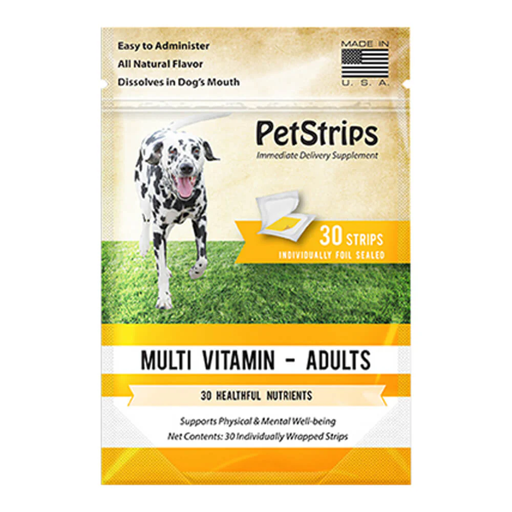 PetStrips Multi Vitamin Adult for Dogs, 30 Strips - Image 1
