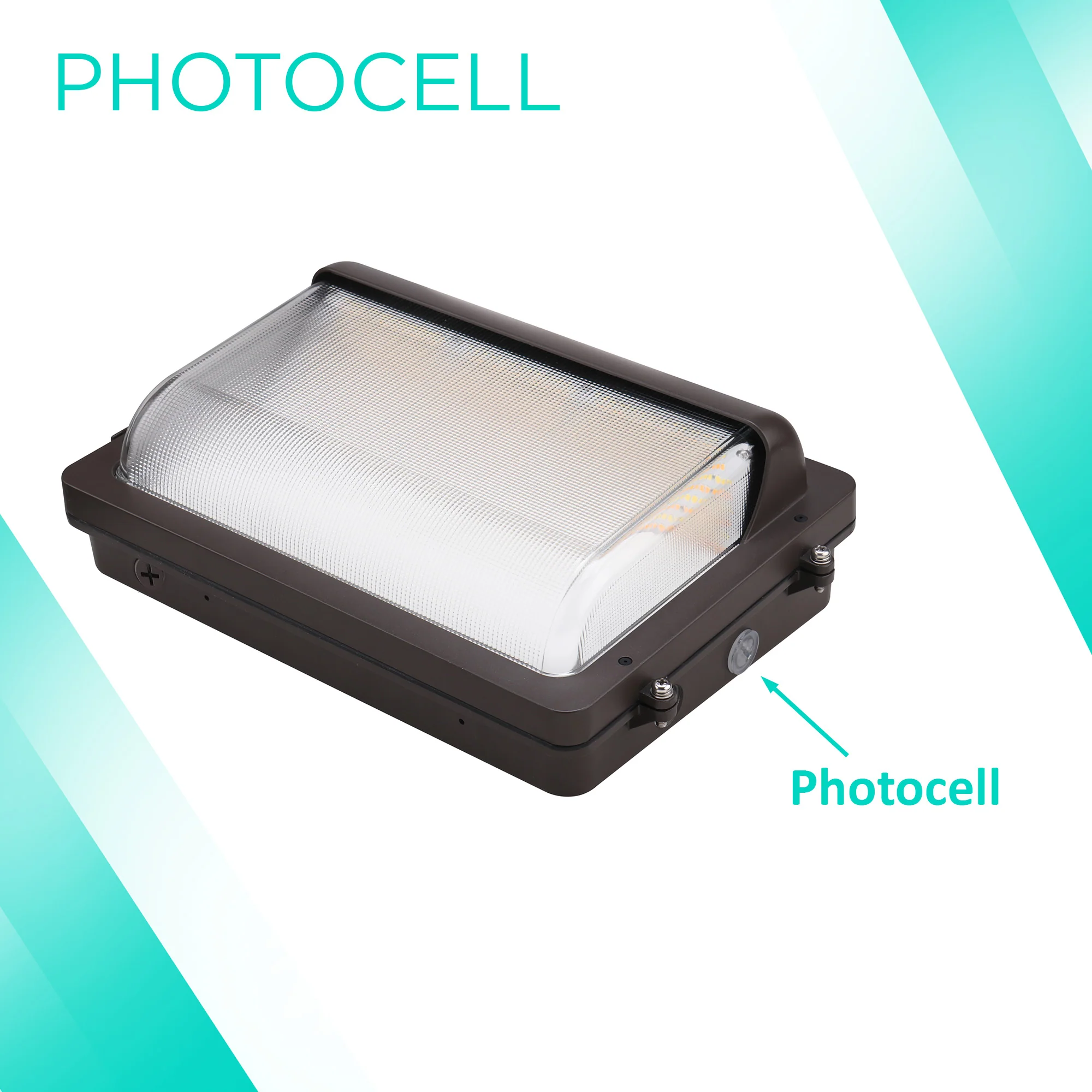 100W Wall Pack With Photocell- 13000 lumens - CCT Selectable (3K/4K/5K) - IP65 UL-Listed #113 - Image 2