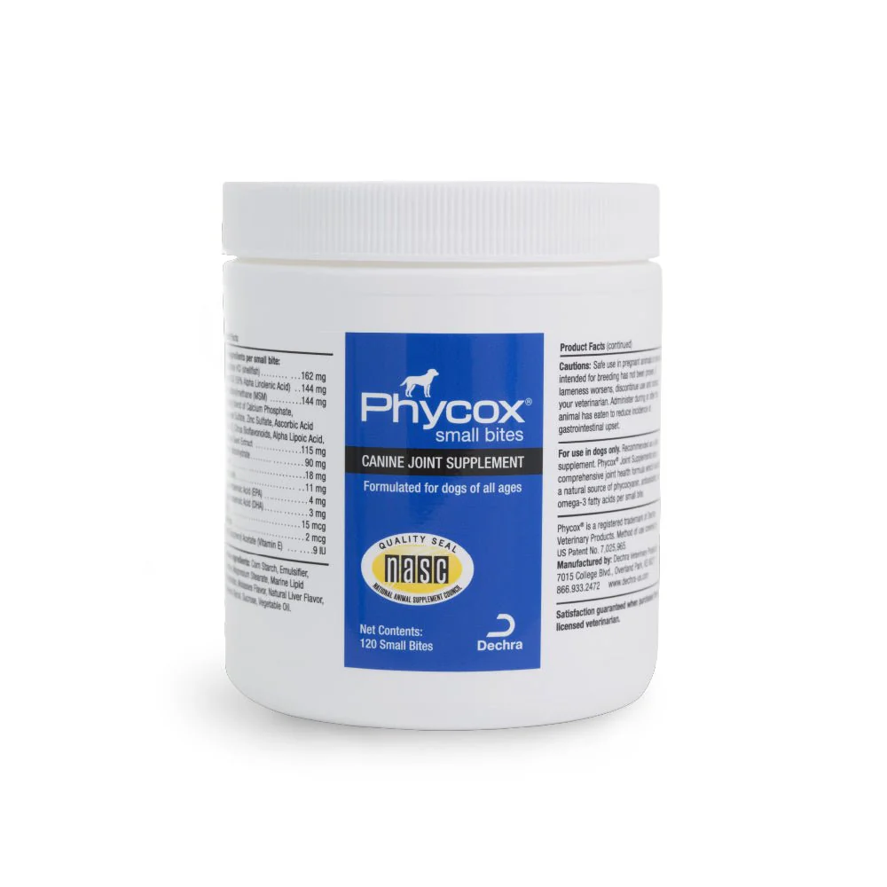 Phycox Small Bites Canine Joint Supplement, 120 ct - Image 1