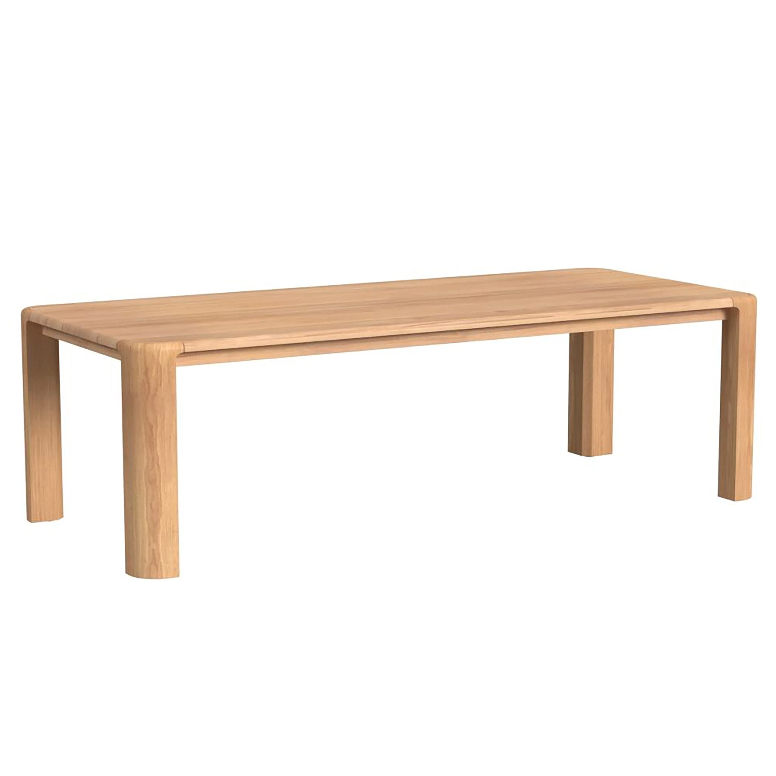 Natural Teak 96″ Dining Table