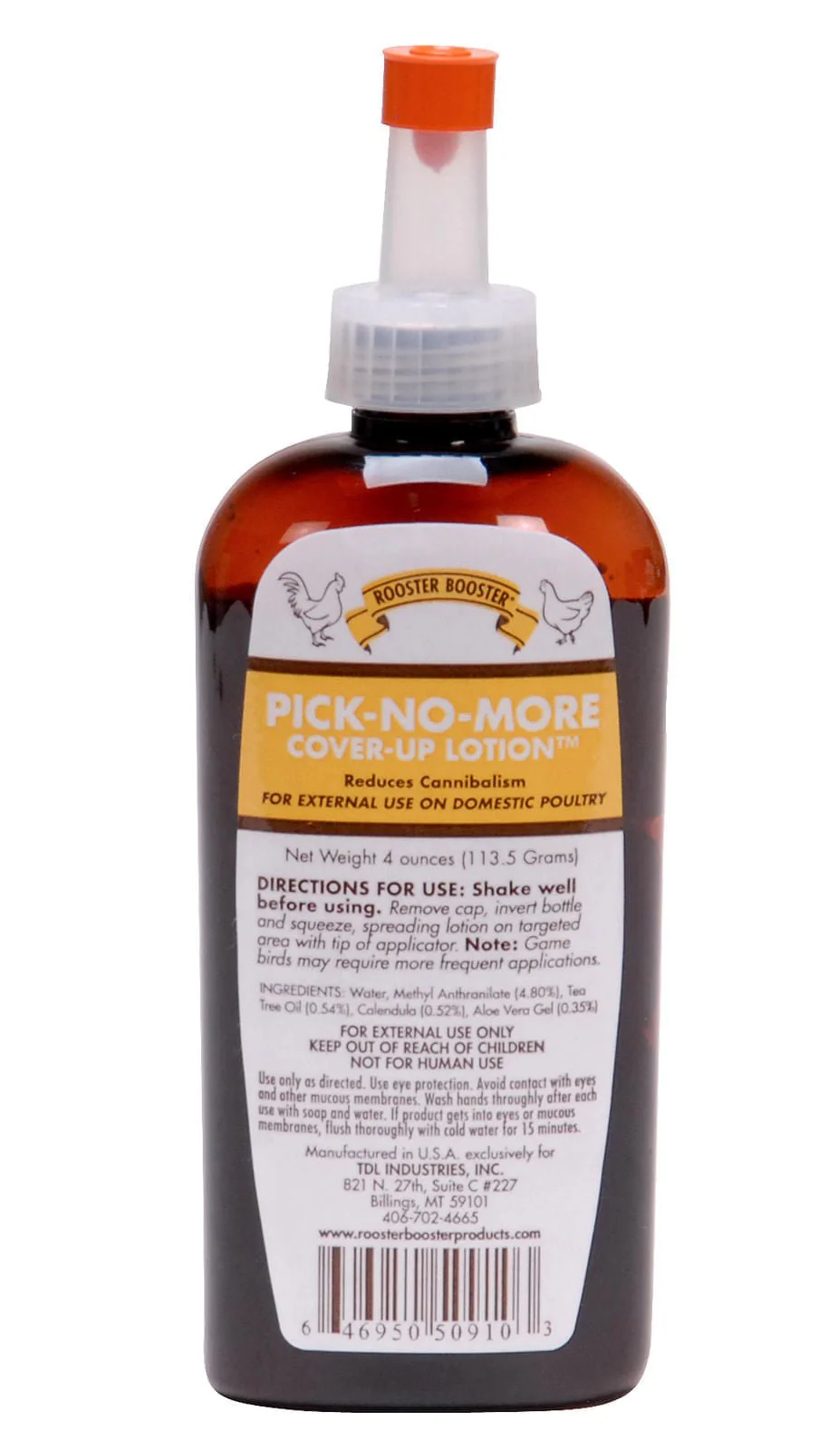 Pick-No-More Cover-Up Lotion by Rooster Booster