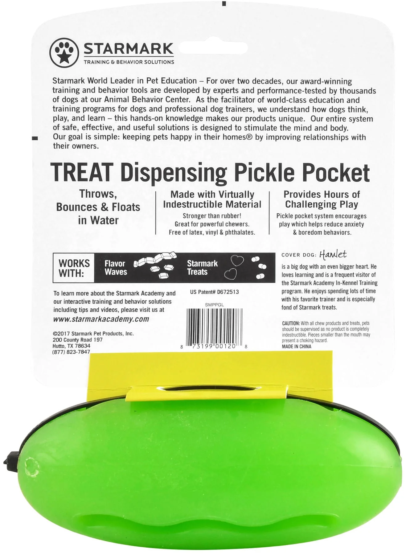 Pickle Pocket Treat Dispensing Toy - Image 2
