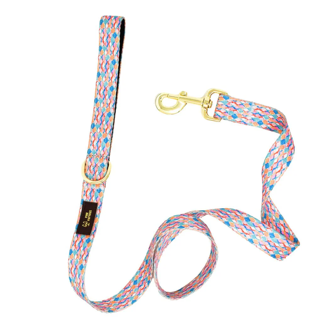 Pink Papyrus Avery Dog Leash, 6 ft - Image 1