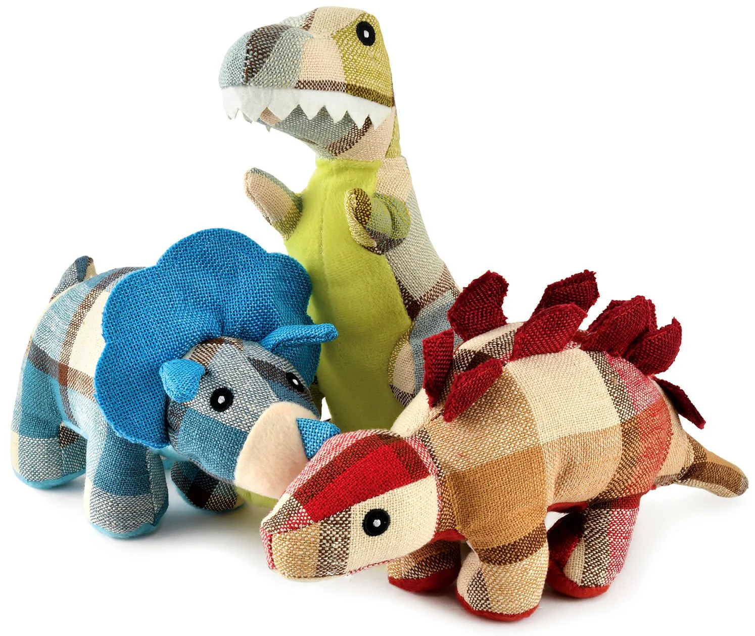 Plaidosaurus Dog Toys, 9.75", Assorted - Image 1