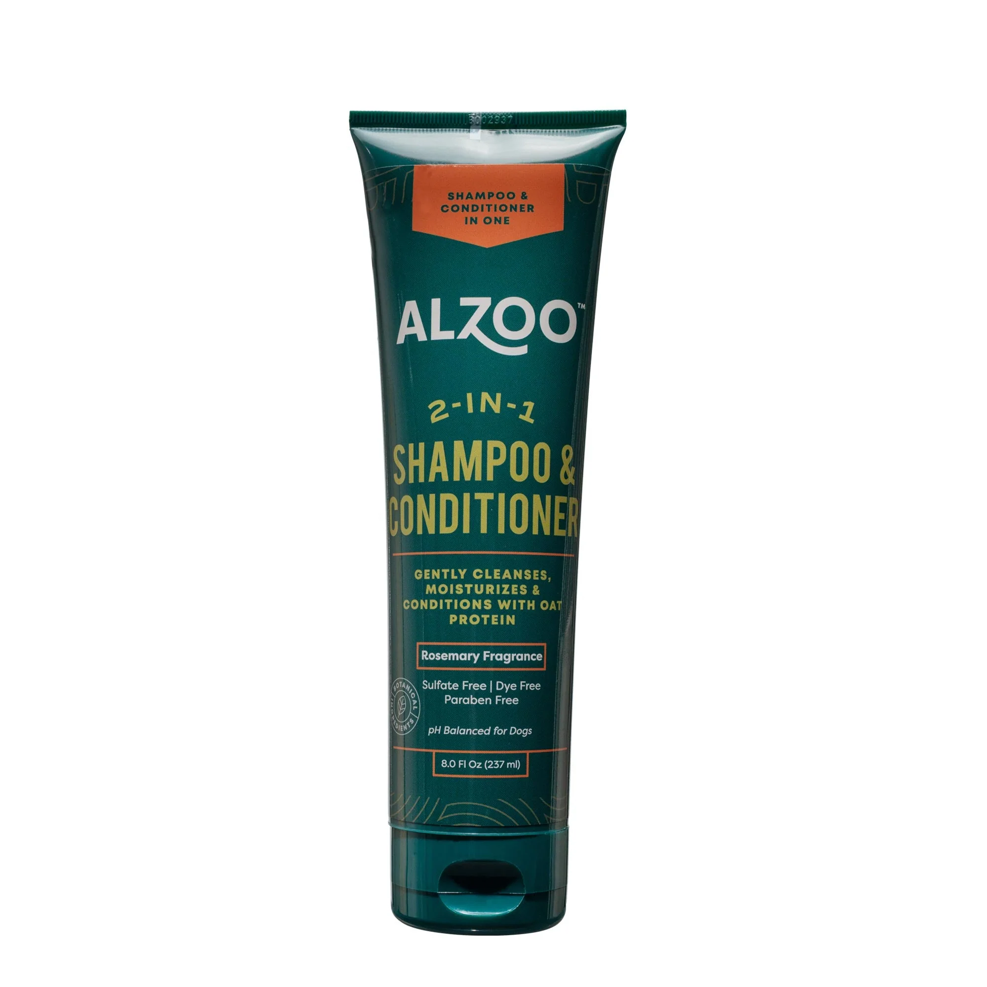 Plant-Based 2-in-1 Rosemary Shampoo & Conditioner for Dogs, 8 oz - Image 1