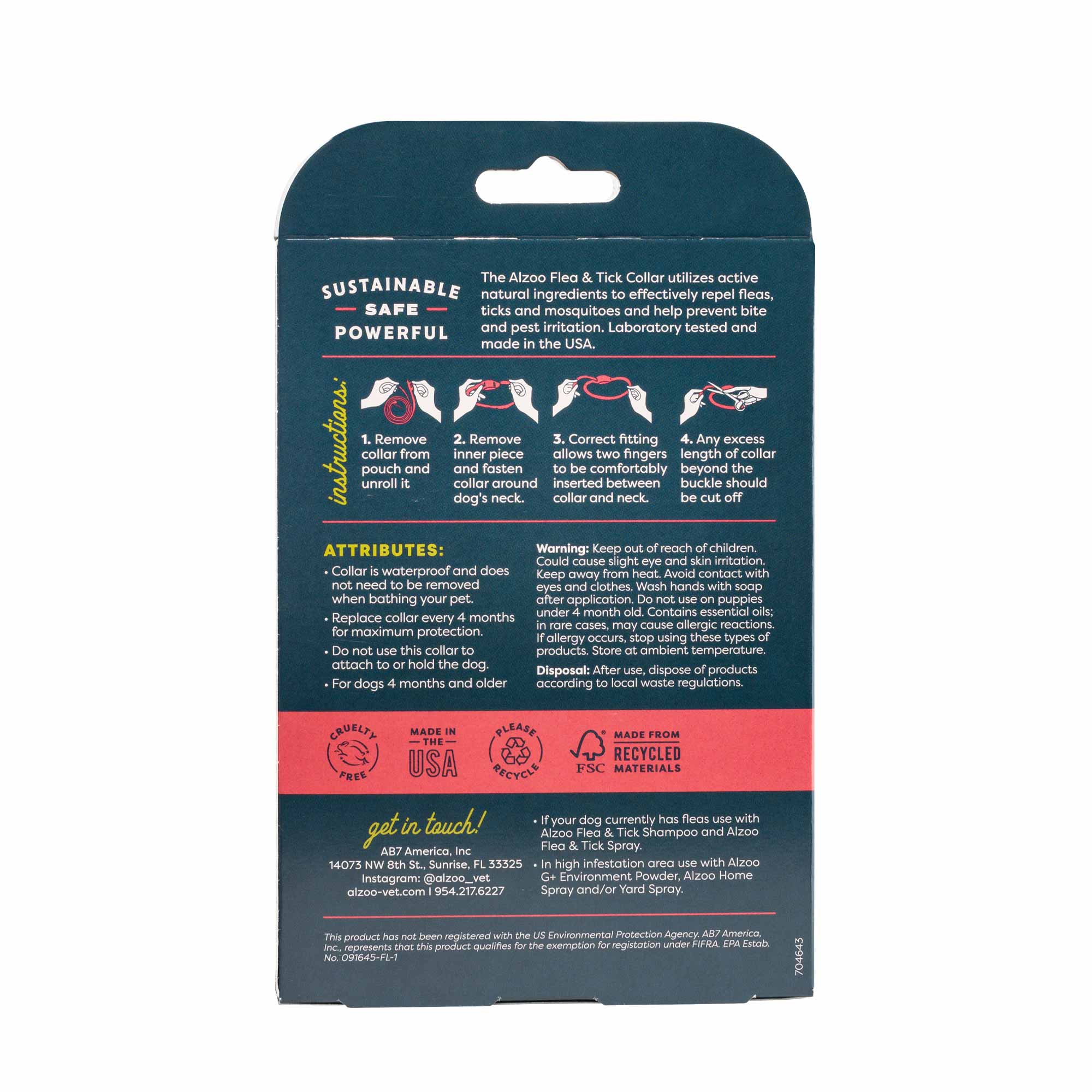 Plant-Based Flea & Tick Dog Collar - Image 3