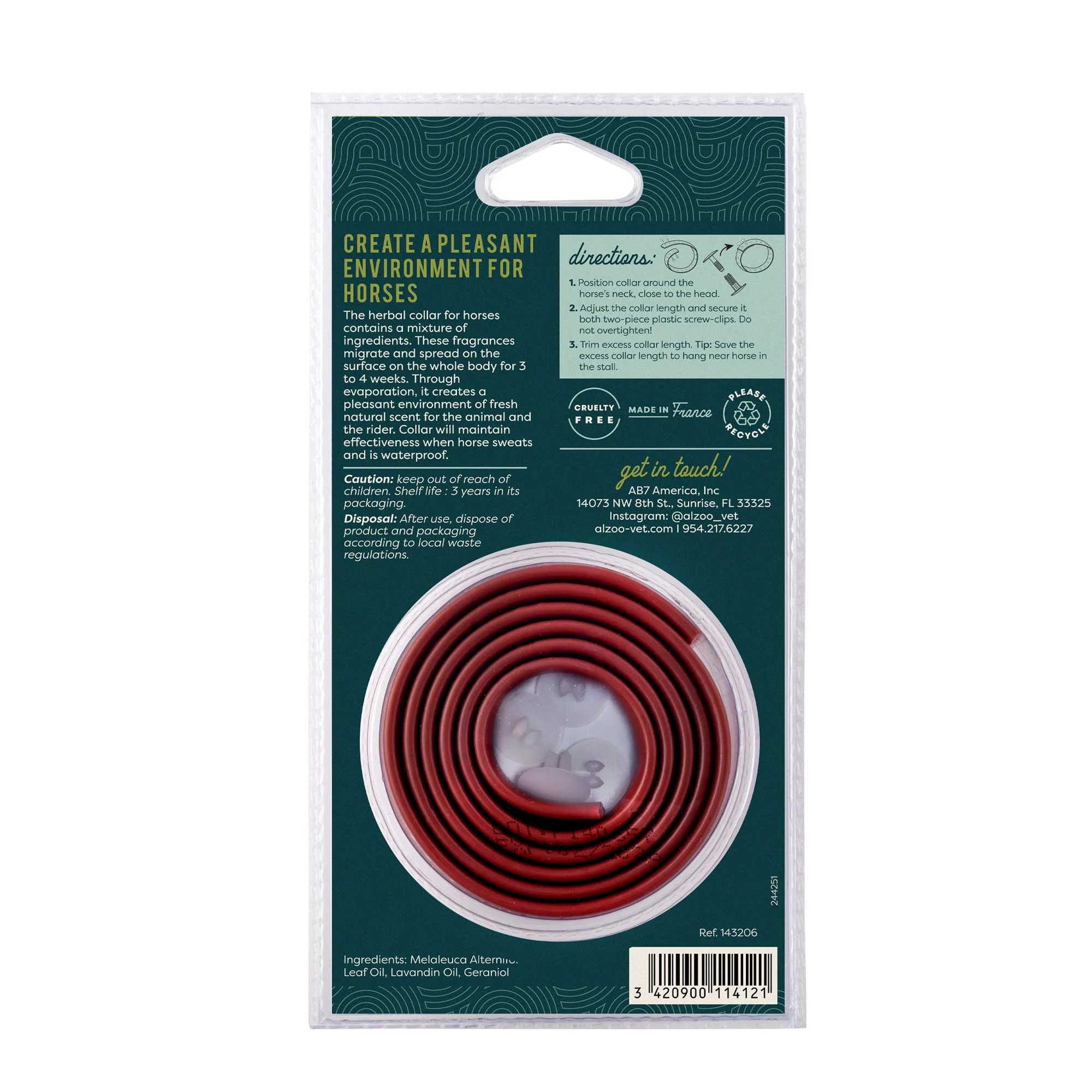 Plant-Based Herbal Fly Collar for Horses - Image 2
