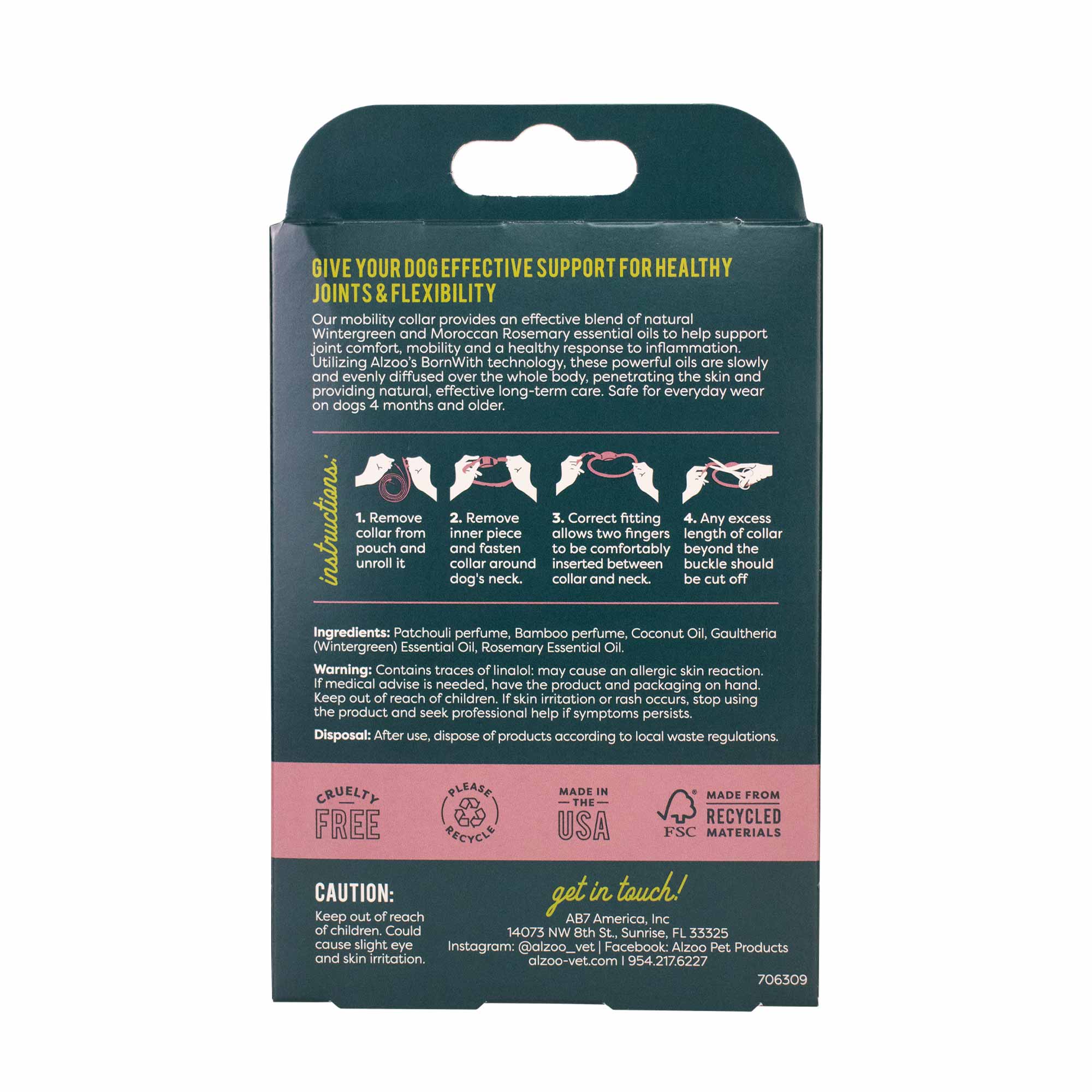 Plant-Based Mobility Collar for Dogs - Helps Joint Flexibility & Inflammation - Image 3