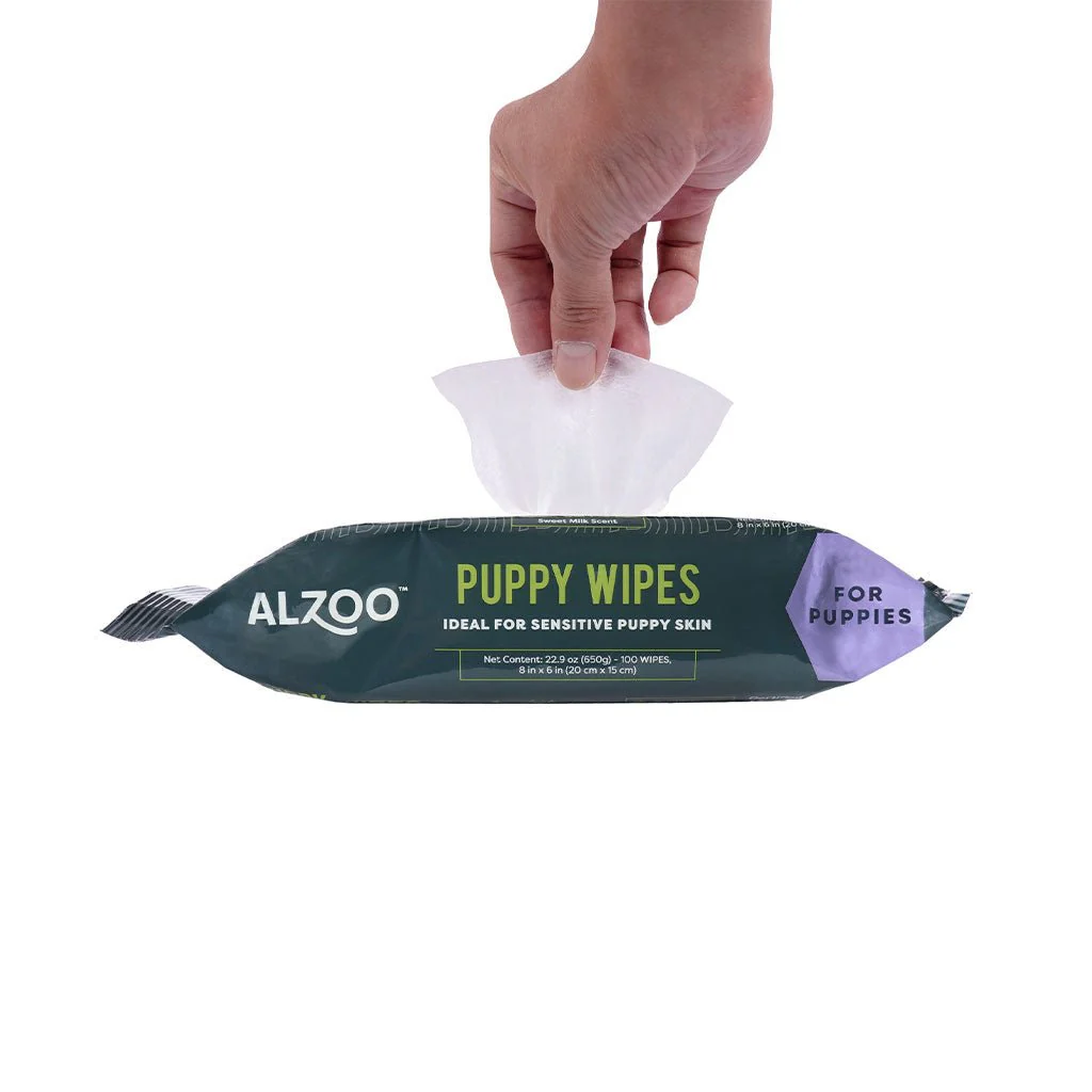 Plant-Based Puppy Grooming Wipes, 100 ct - Image 2