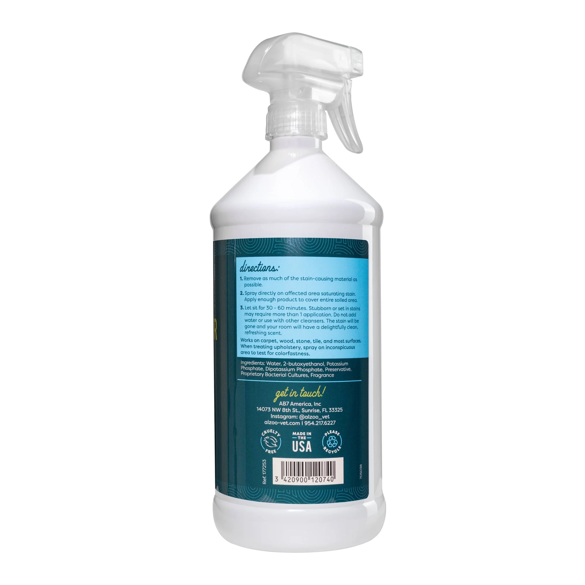 Plant-Based Stain & Odor Remover with Active Enzymes & Probiotic Scented Spray - Image 3