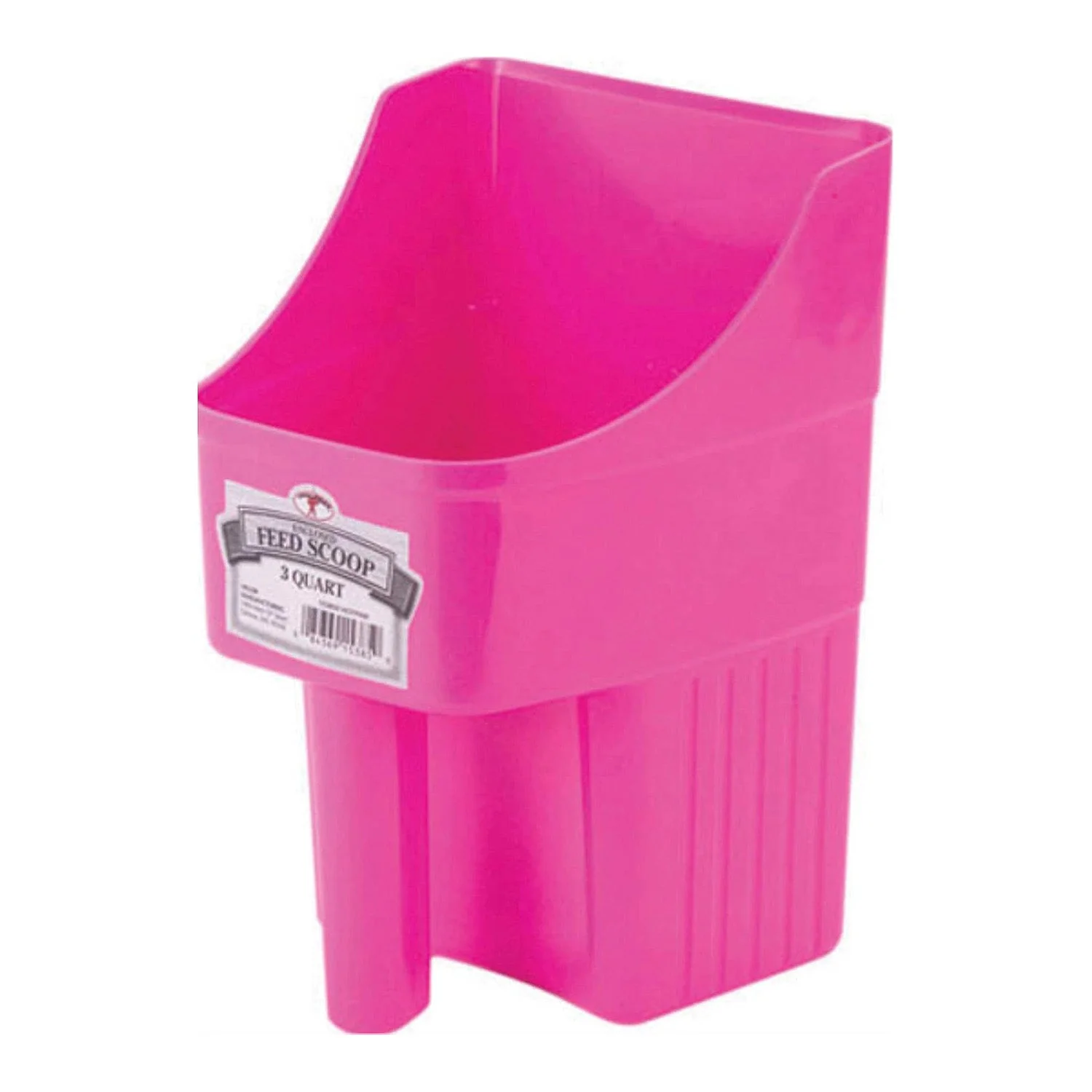 Little Giant Plastic Enclosed Feed Scoop, 3 Quart - Image 1