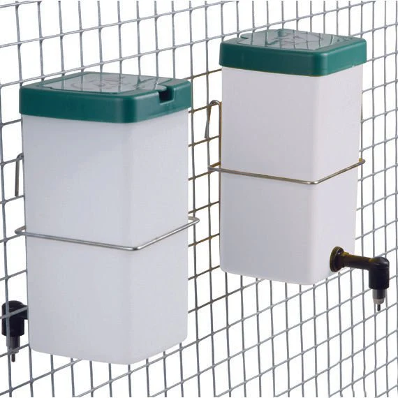 Plastic Flip-Top Water Bottle Nipple Drinker for Rabbits, Birds & Small Animals - Image 1