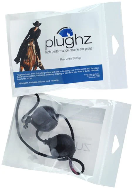 Plughz Equine Ear Plugs with Cord - Image 2