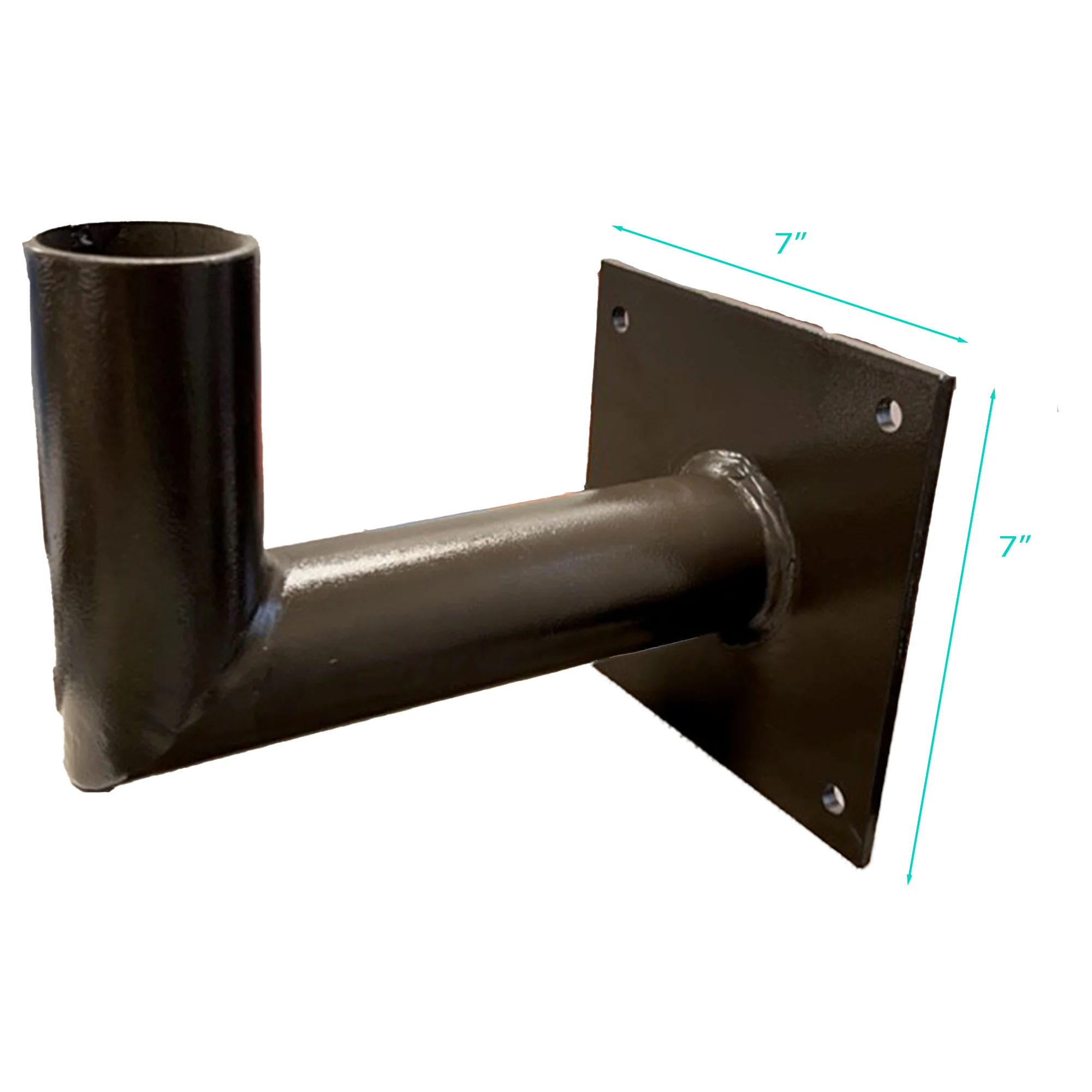 90 Degree Angled Tenon Wall Mount Bracket (7x7) - Image 2