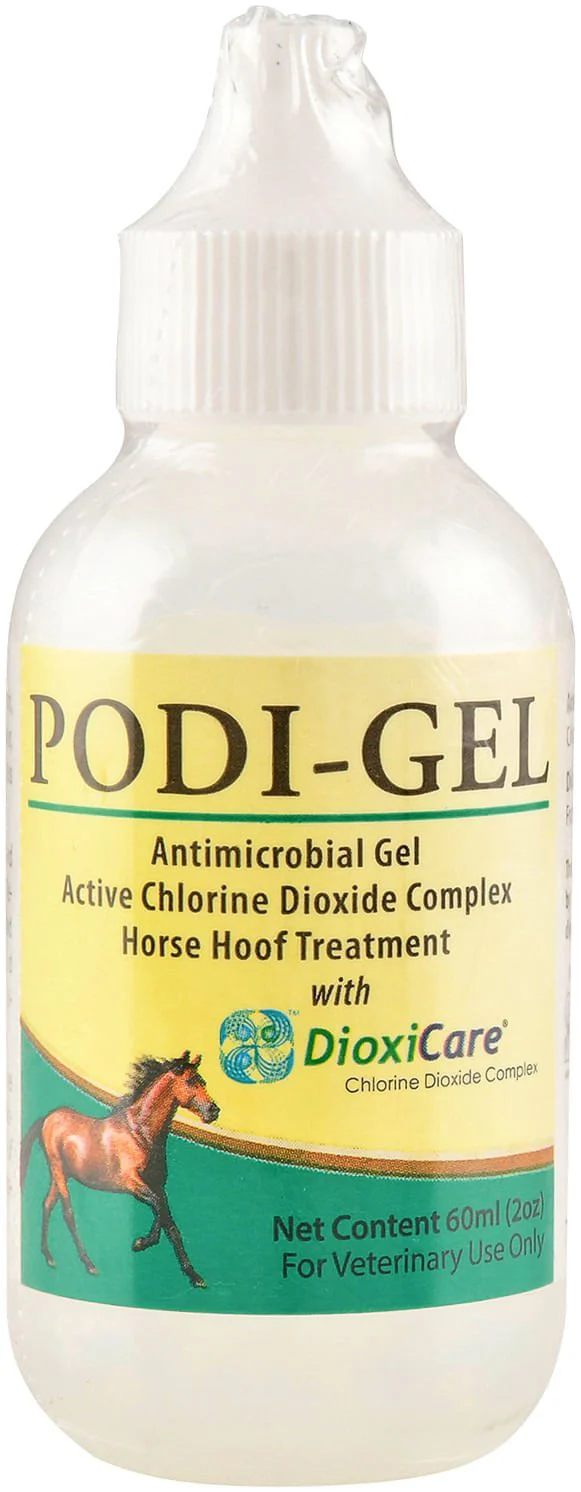 Podi-Gel Antimicrobial Gel for Horses, 60 mL - Image 1
