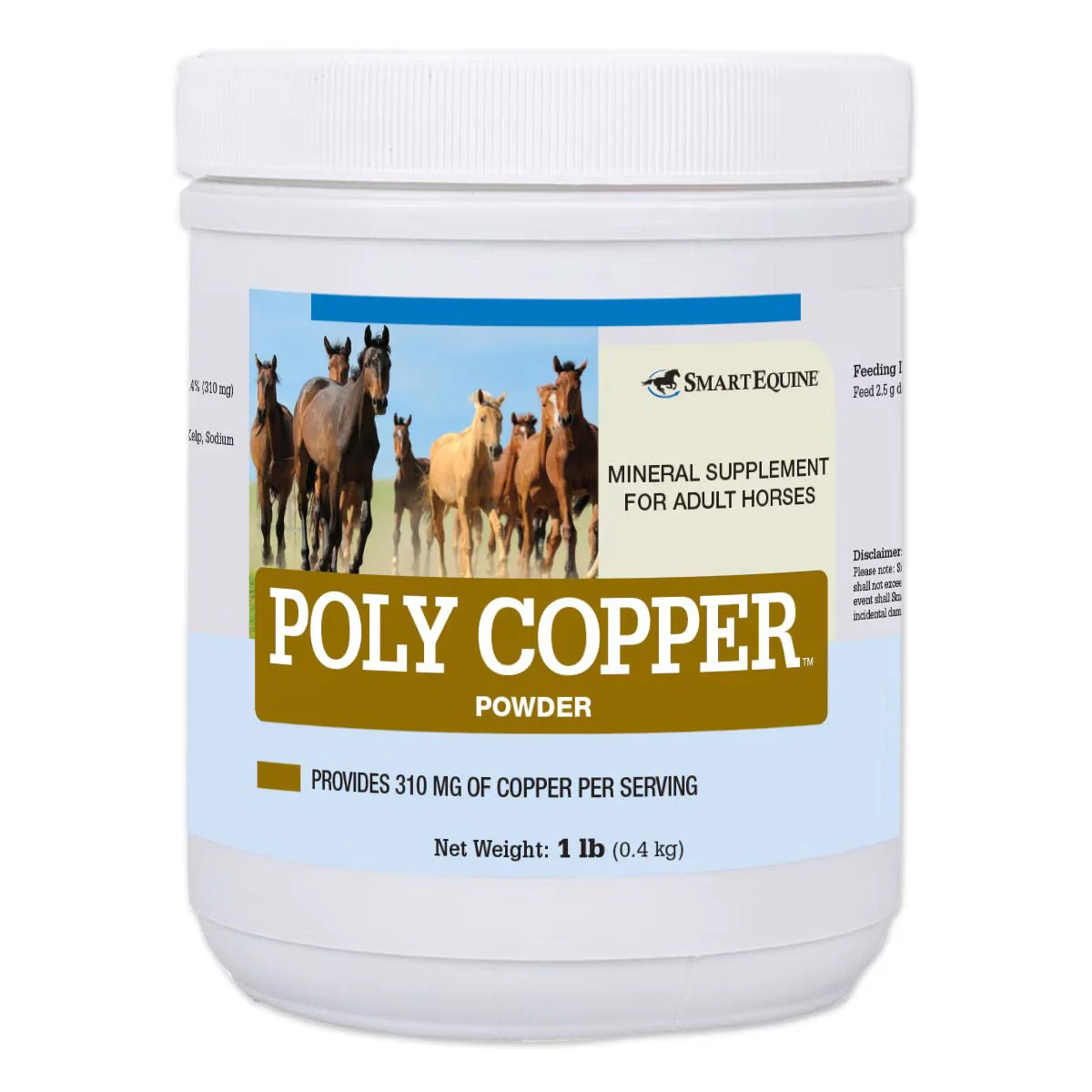 Poly Copper, Mineral Supplement for Horses, Powder - Image 1