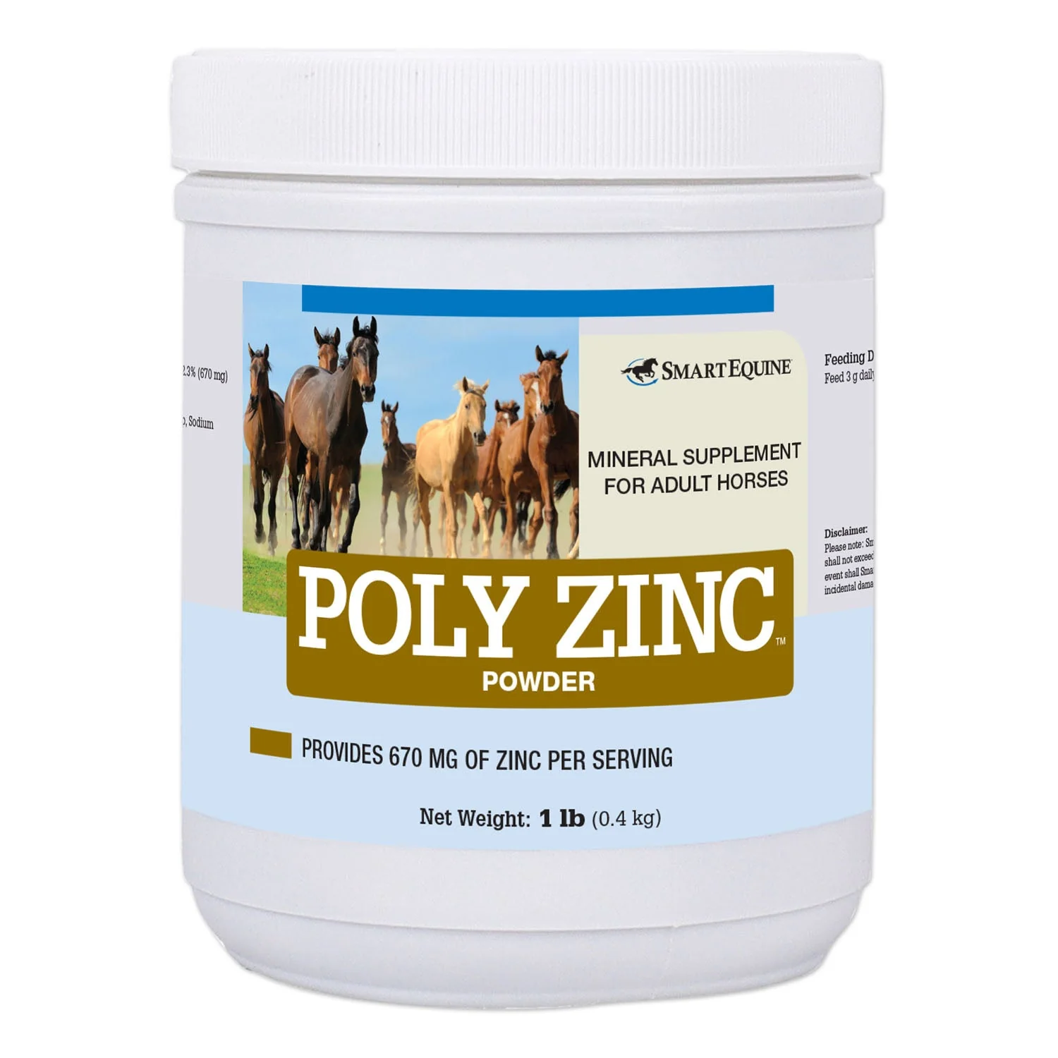 Poly Zinc, Mineral Supplement for Horses, Powder - Image 1
