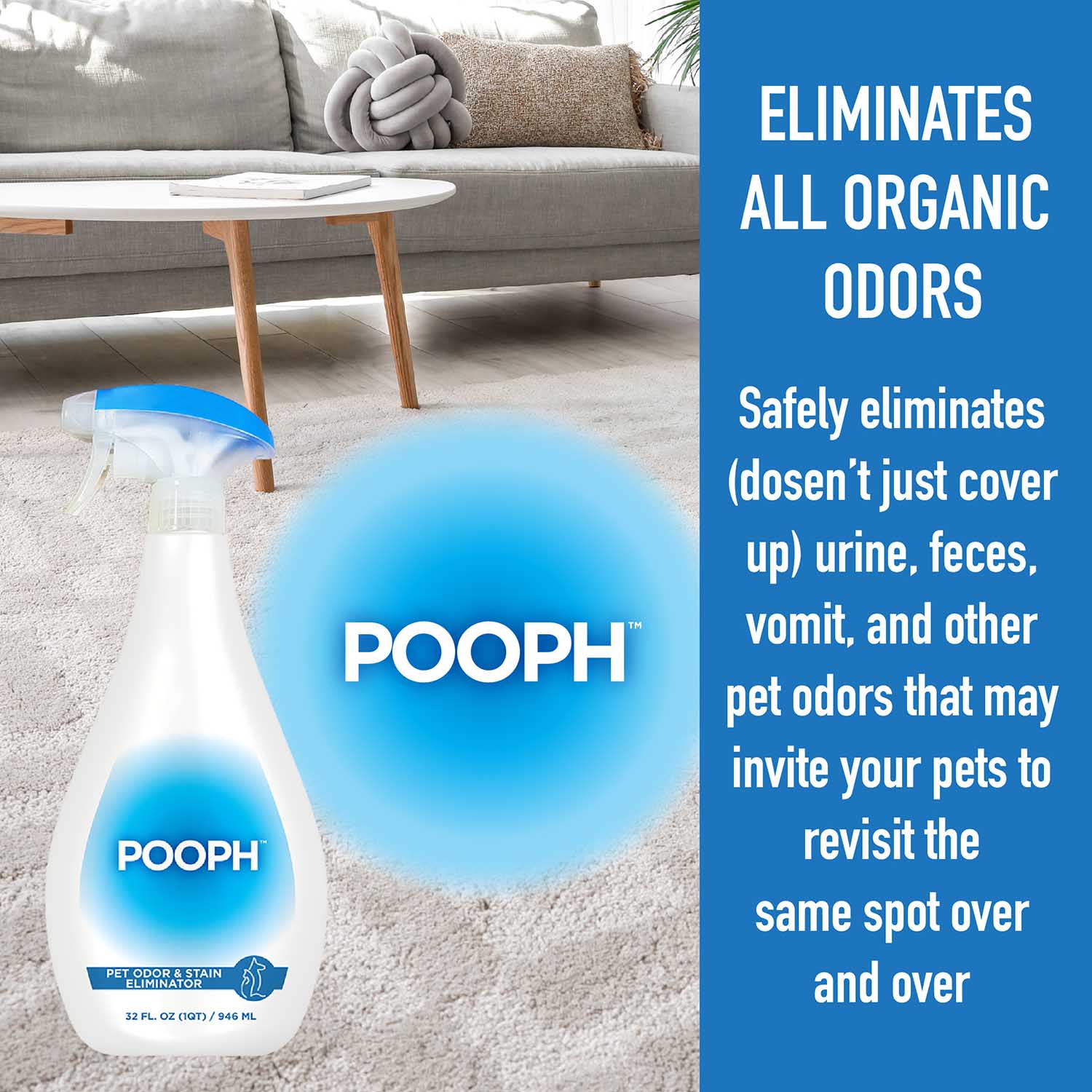 Pooph Pet Odor & Stain Eliminator - Image 2