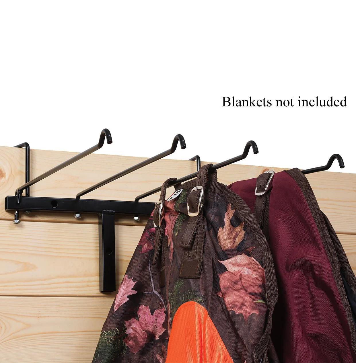 Portable Blanket Bar, Black - Image 1